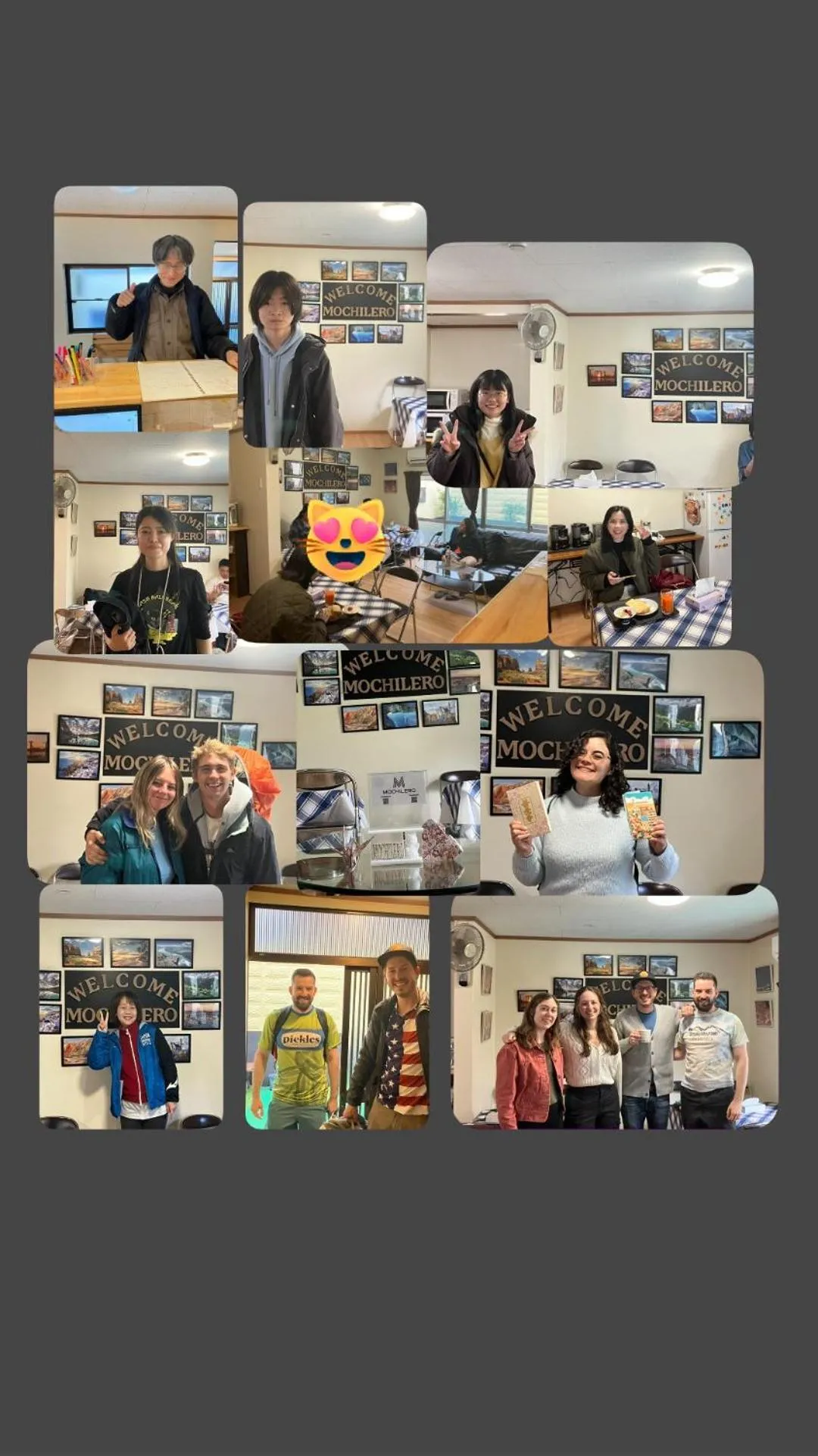 group of guests in Guest house mochilero onomichi