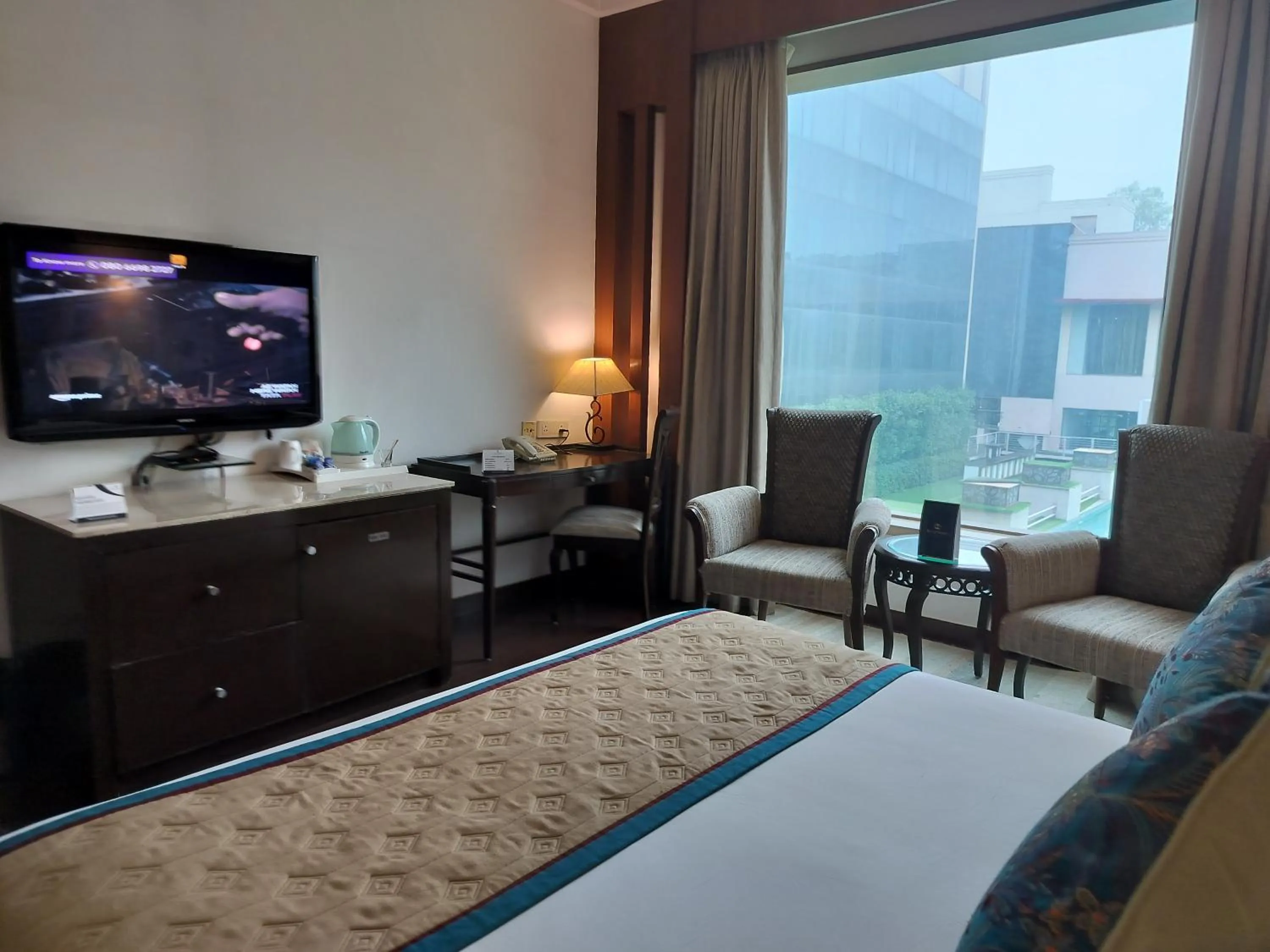 Bedroom, Bed in Bel-La Monde Hotel NH8 at 6km from IGI Airport Delhi