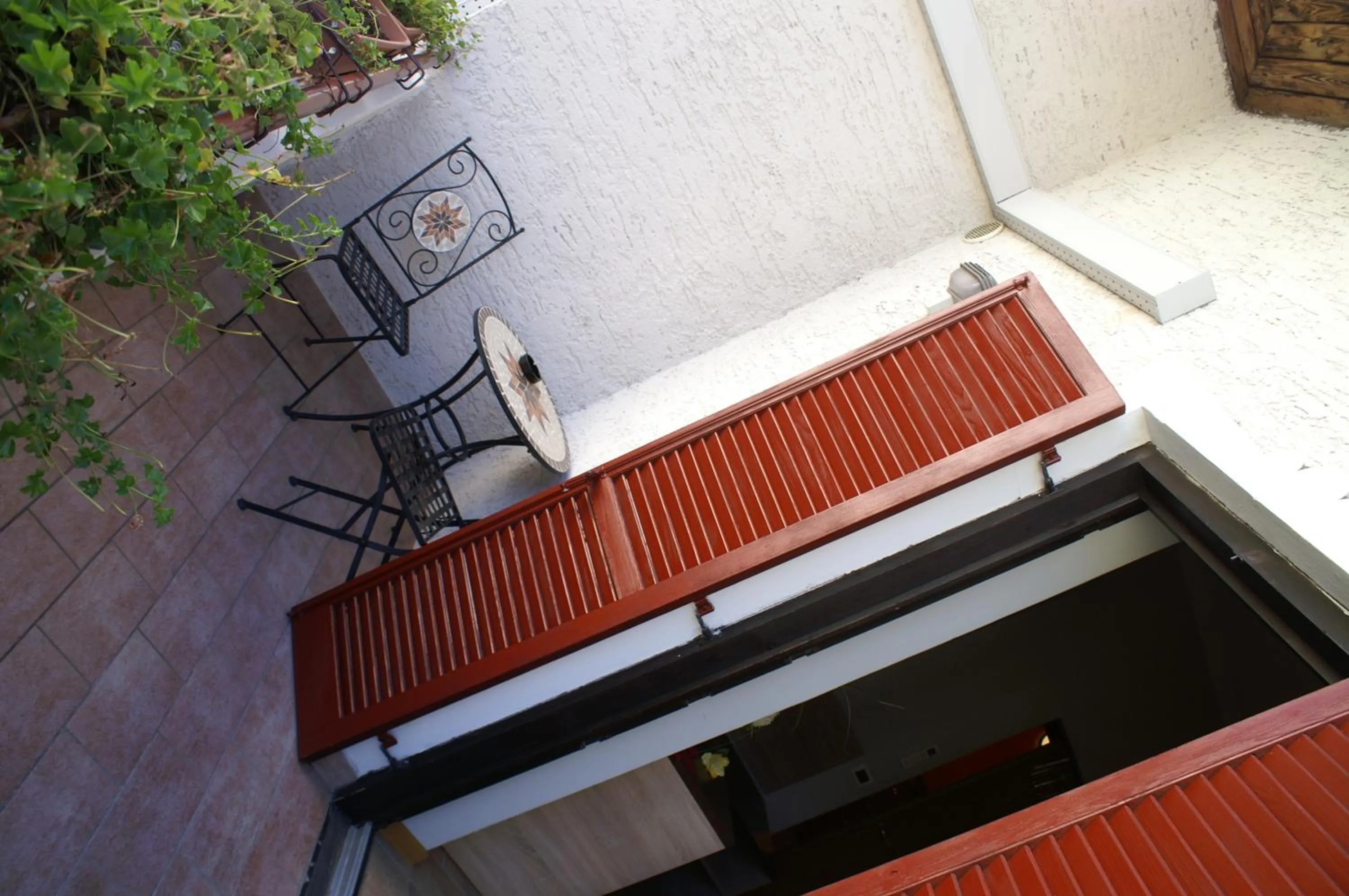 Patio in Garni Villa Betty