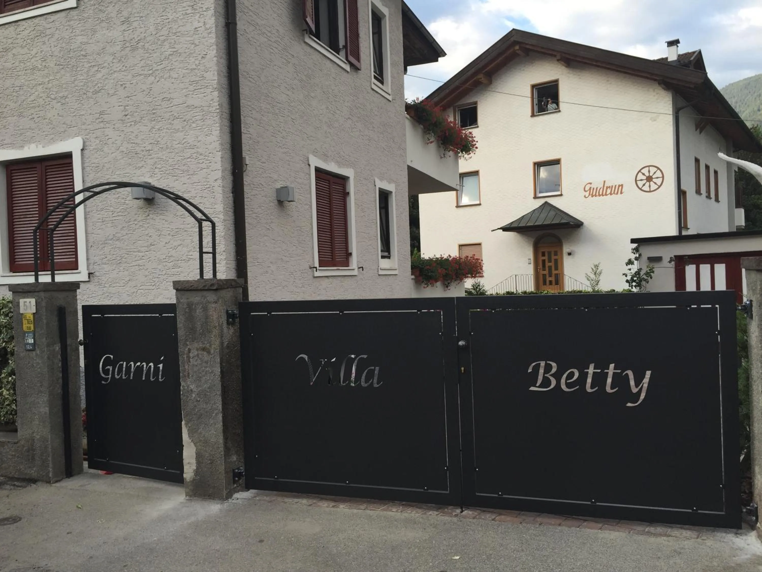 Property building in Garni Villa Betty