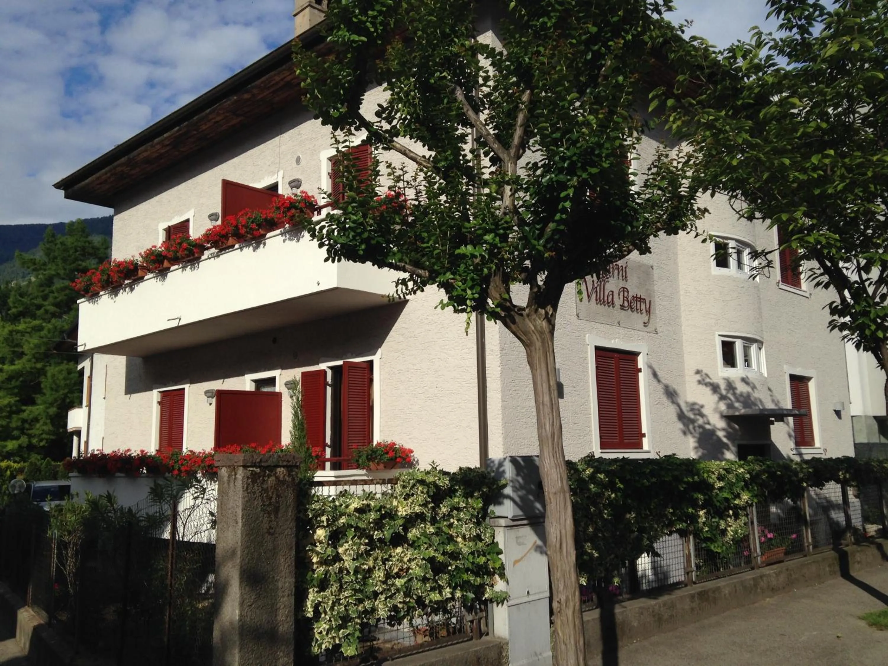 Property building in Garni Villa Betty