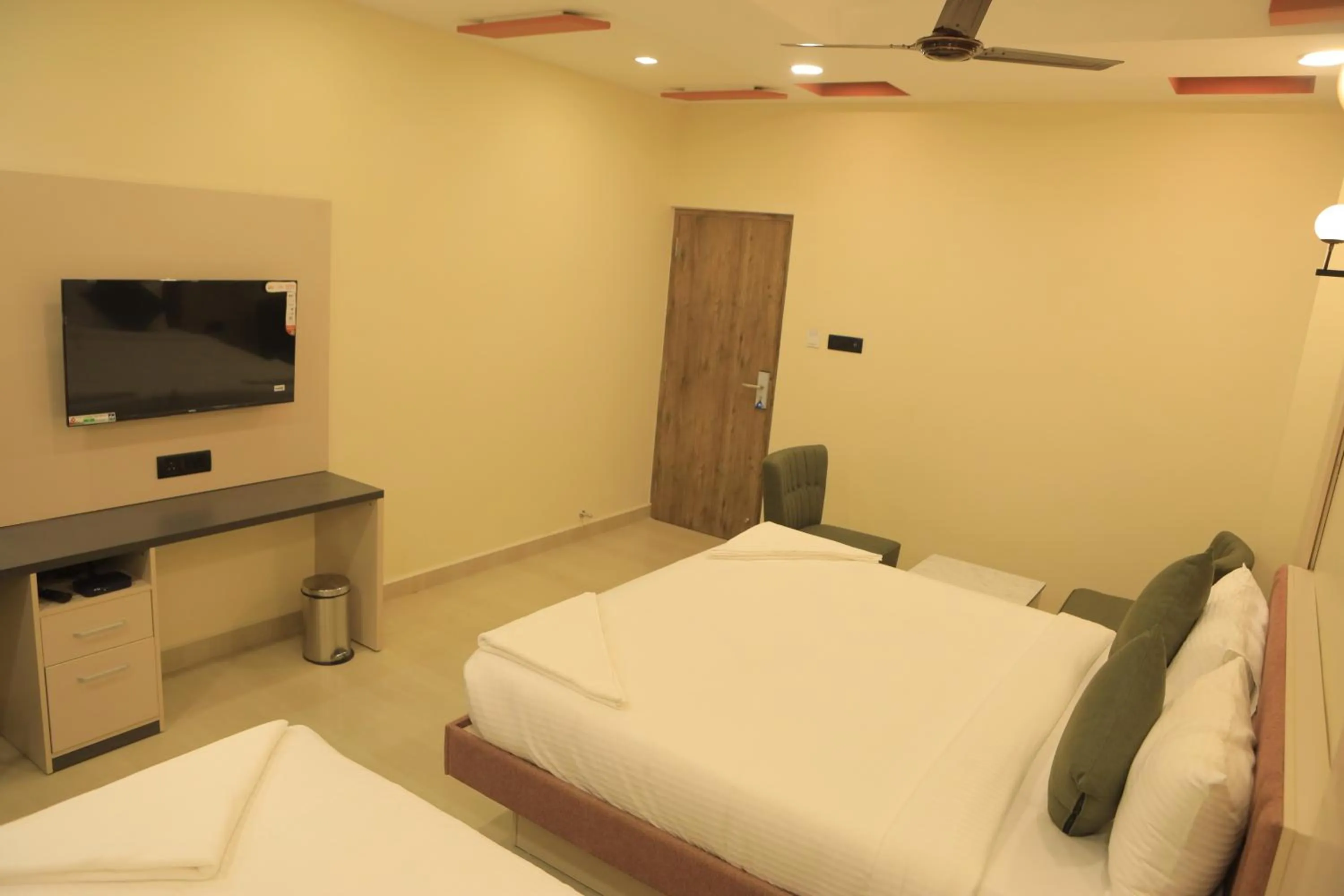 Bed in KANS ONE - Hotel & Banquets