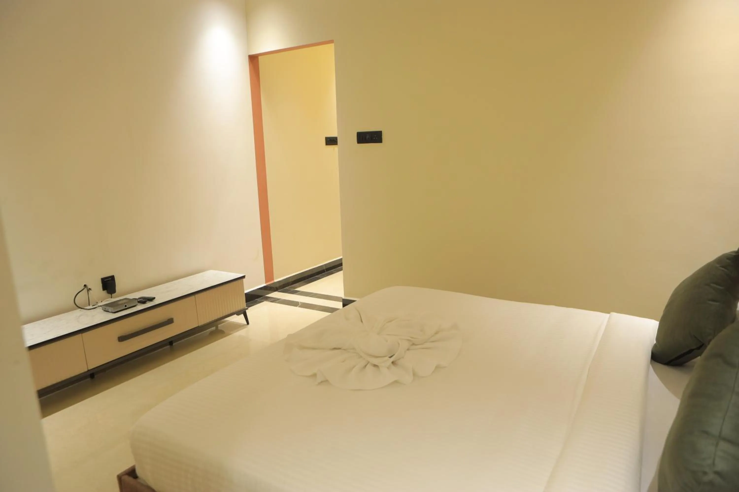 Bed in KANS ONE - Hotel & Banquets