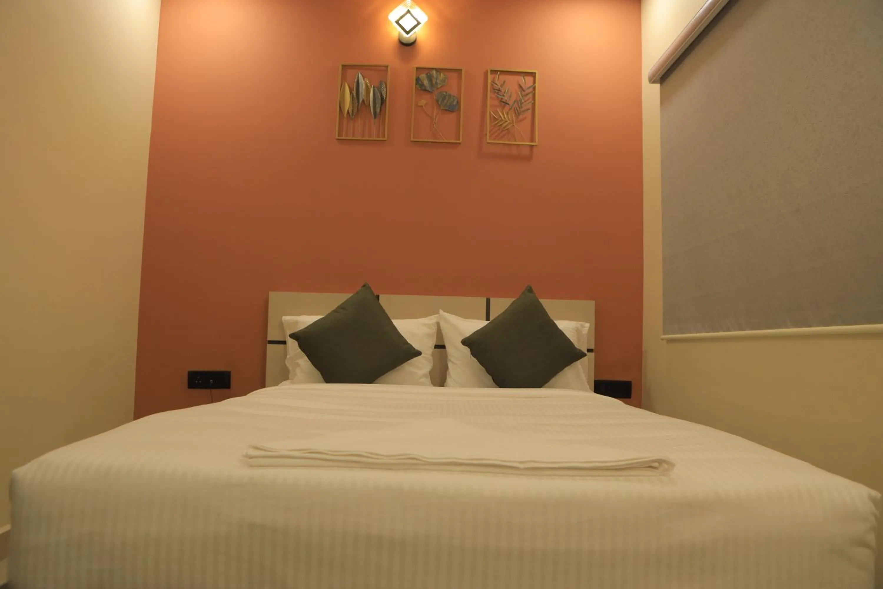 Bed in KANS ONE - Hotel & Banquets
