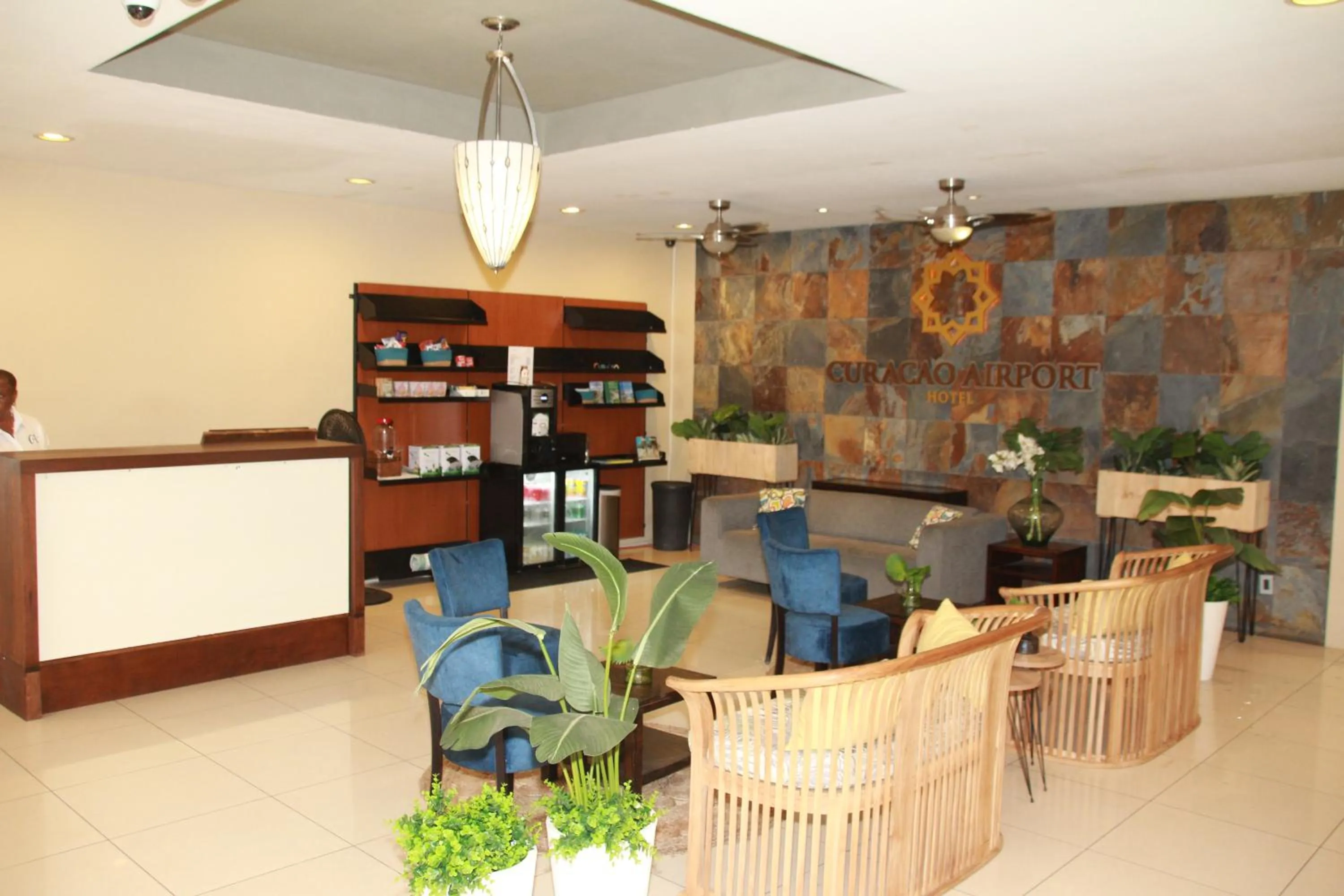 Lobby or reception in Curacao Airport Hotel