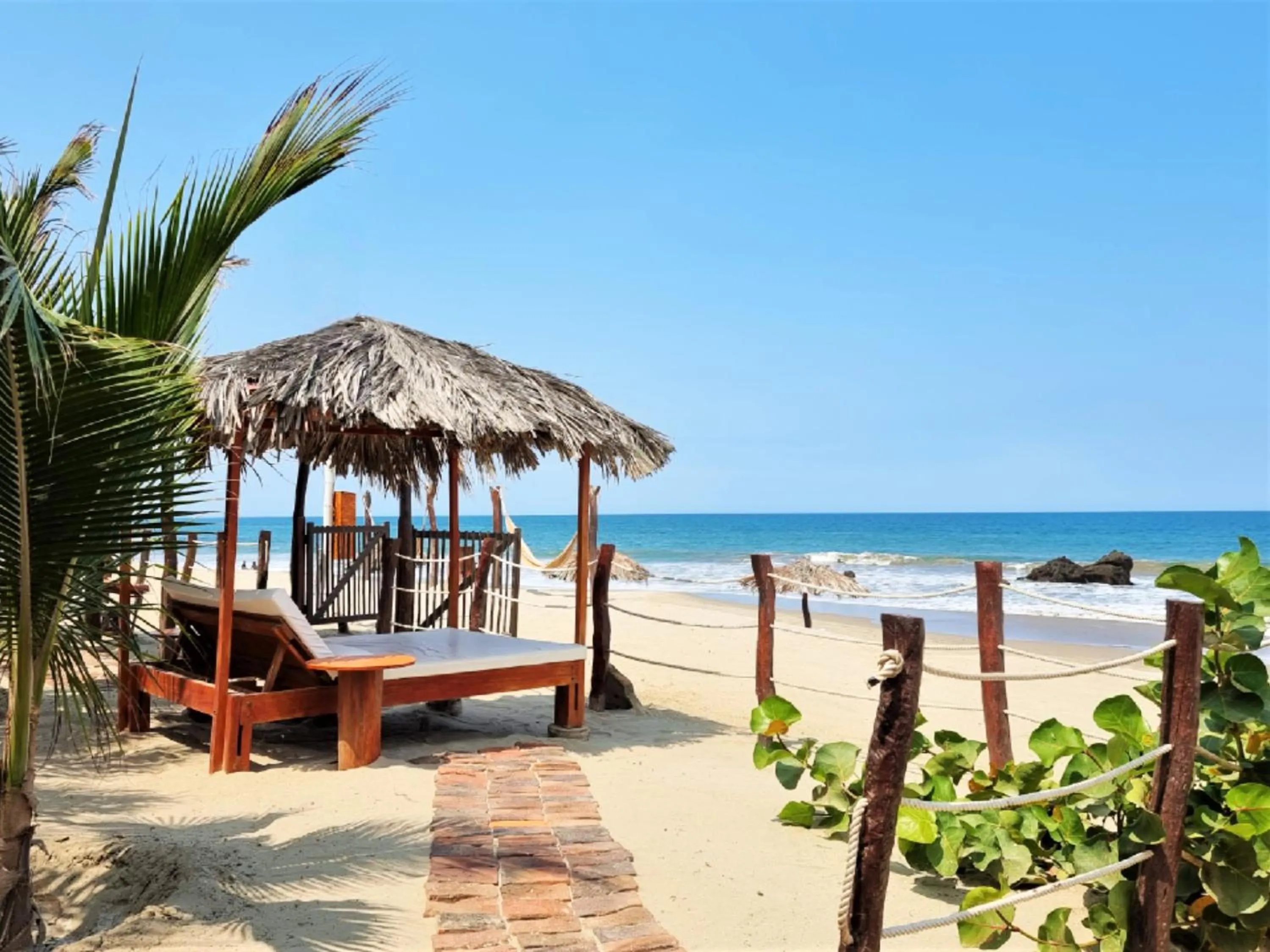 Bed in Hotel Punta del Norte Bungalows