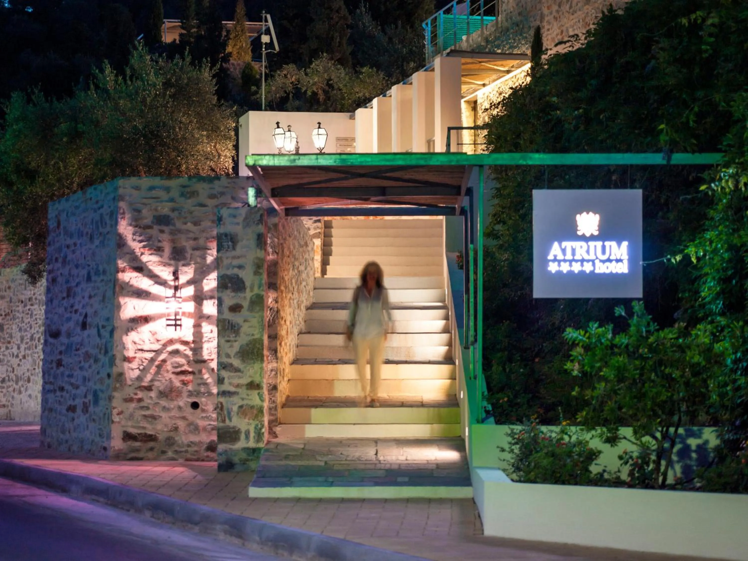 Property building in Atrium Hotel