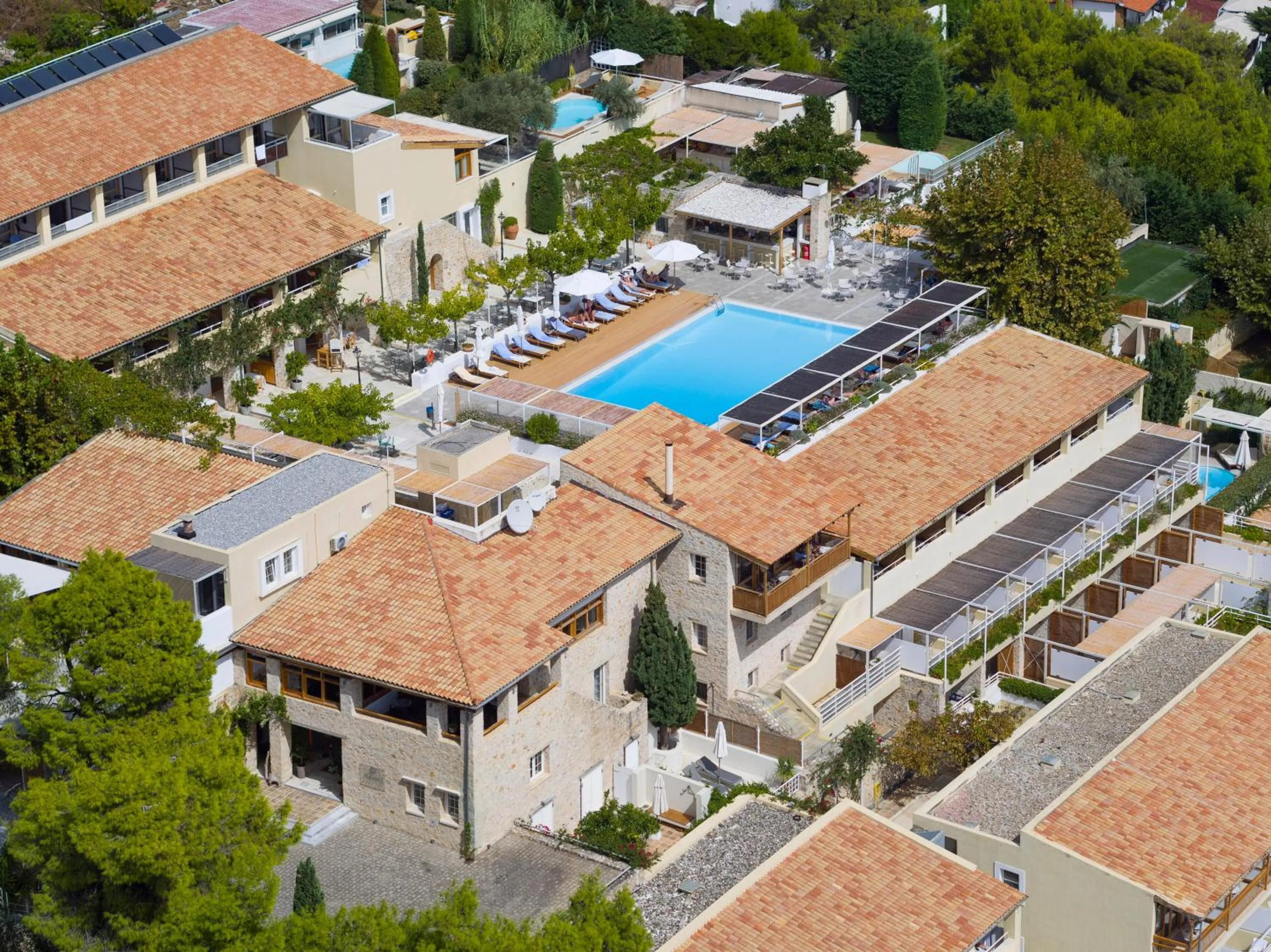 Property building in Atrium Hotel