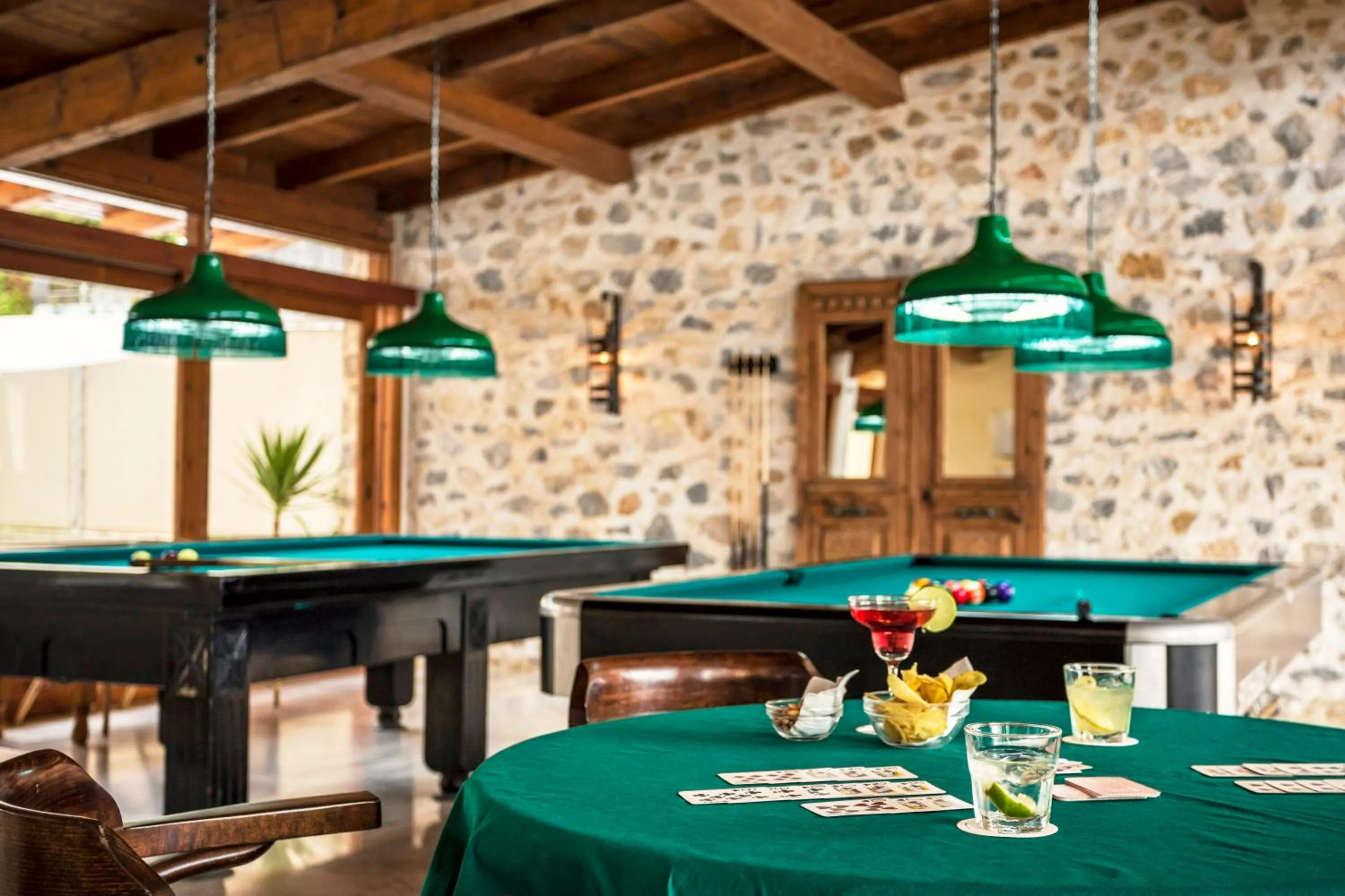 Billiard in Atrium Hotel