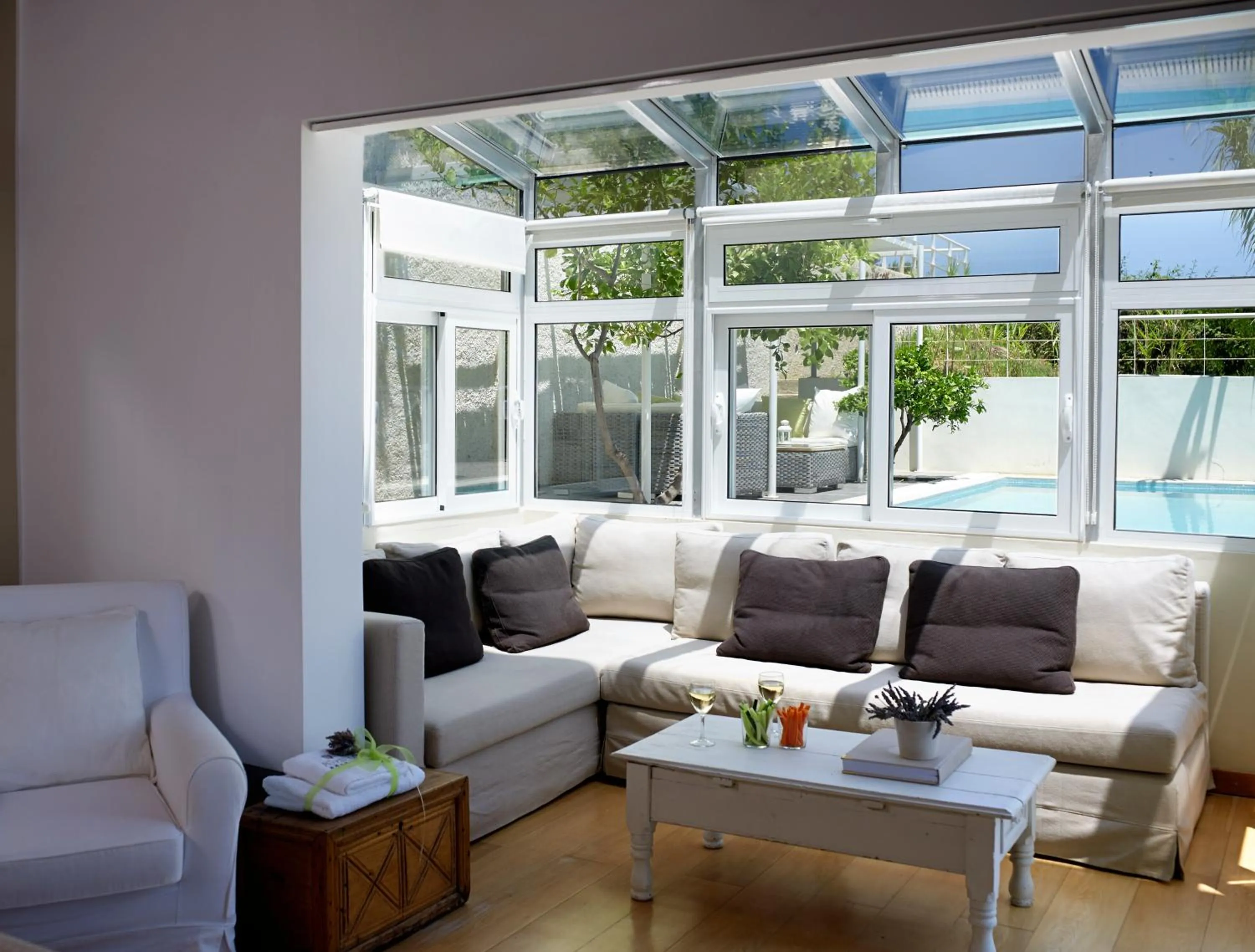 Living room in Atrium Hotel