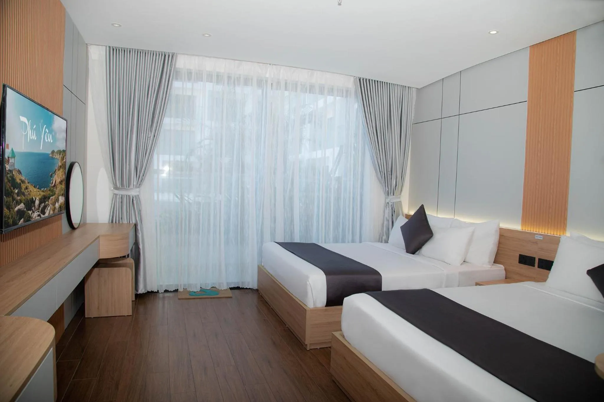 Bedroom, Bed in Apec SeaView Sun-Condotel Tuy Hoa