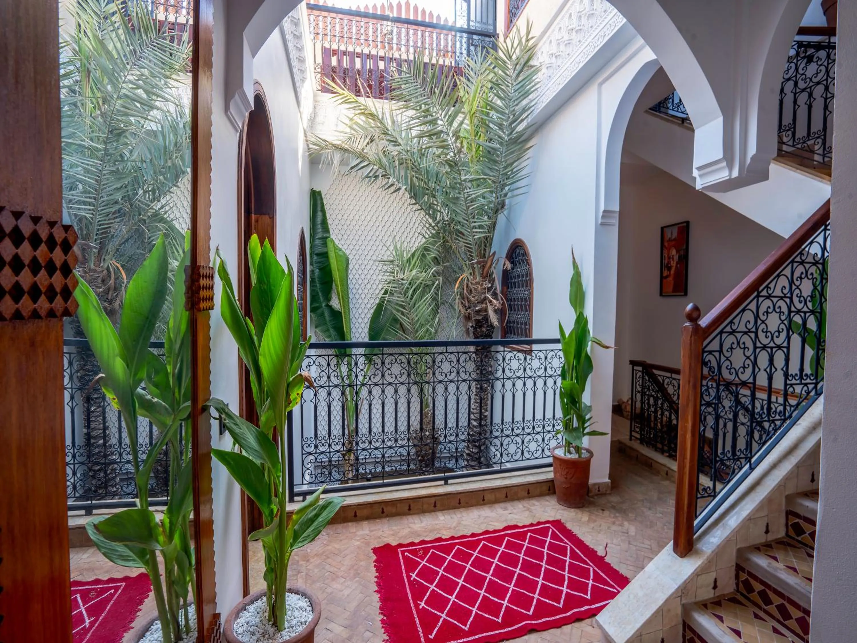Patio in Riad Le Nid De Fatima