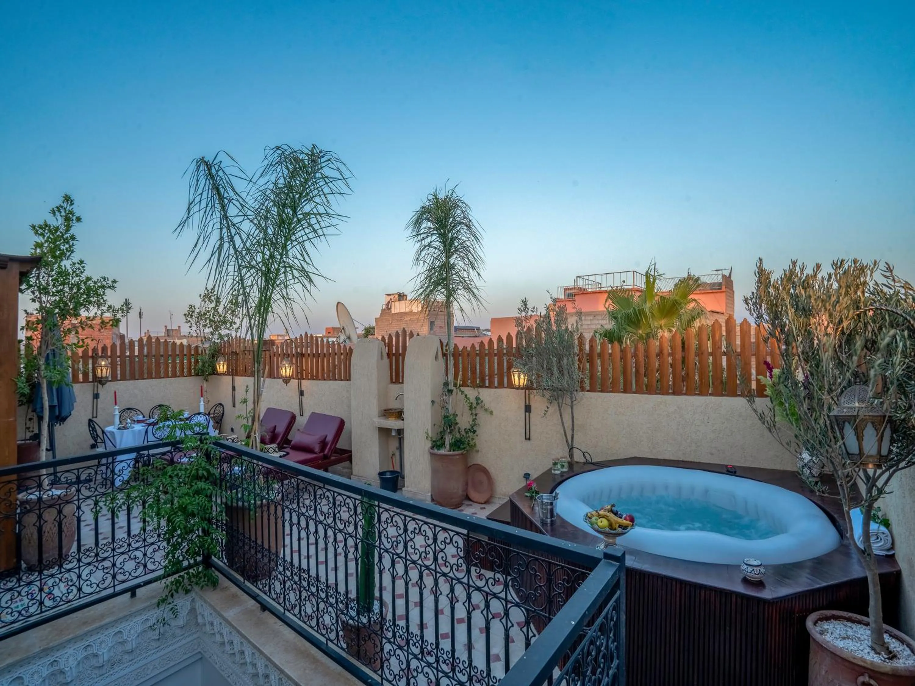 Patio in Riad Le Nid De Fatima