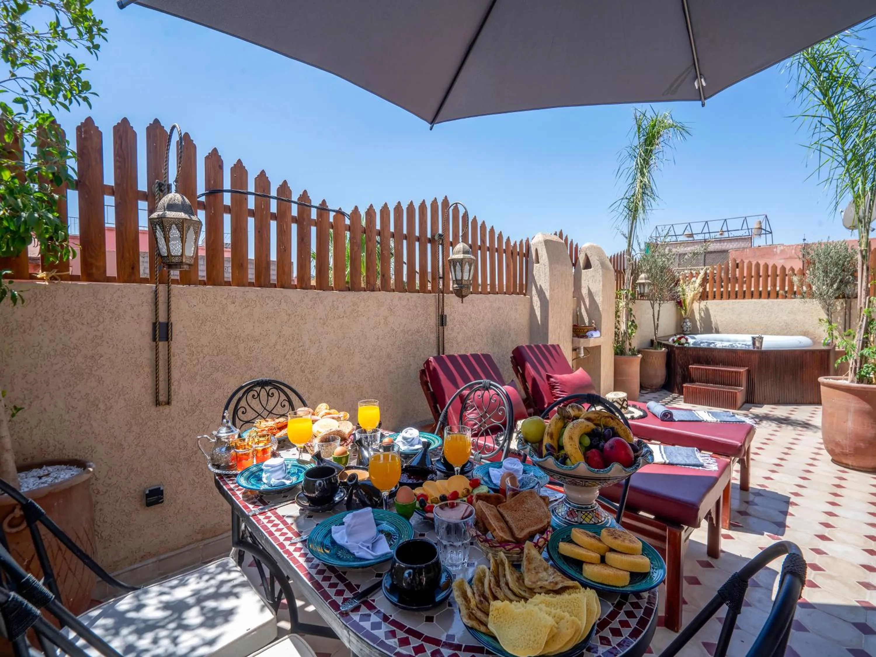 Day in Riad Le Nid De Fatima