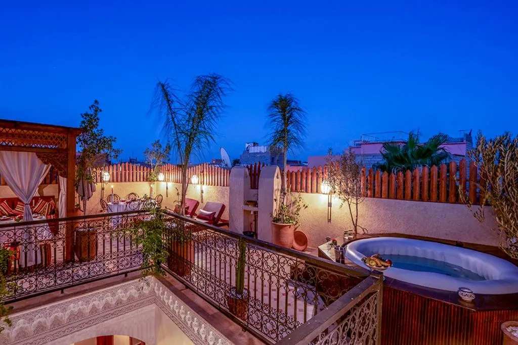 Patio in Riad Le Nid De Fatima