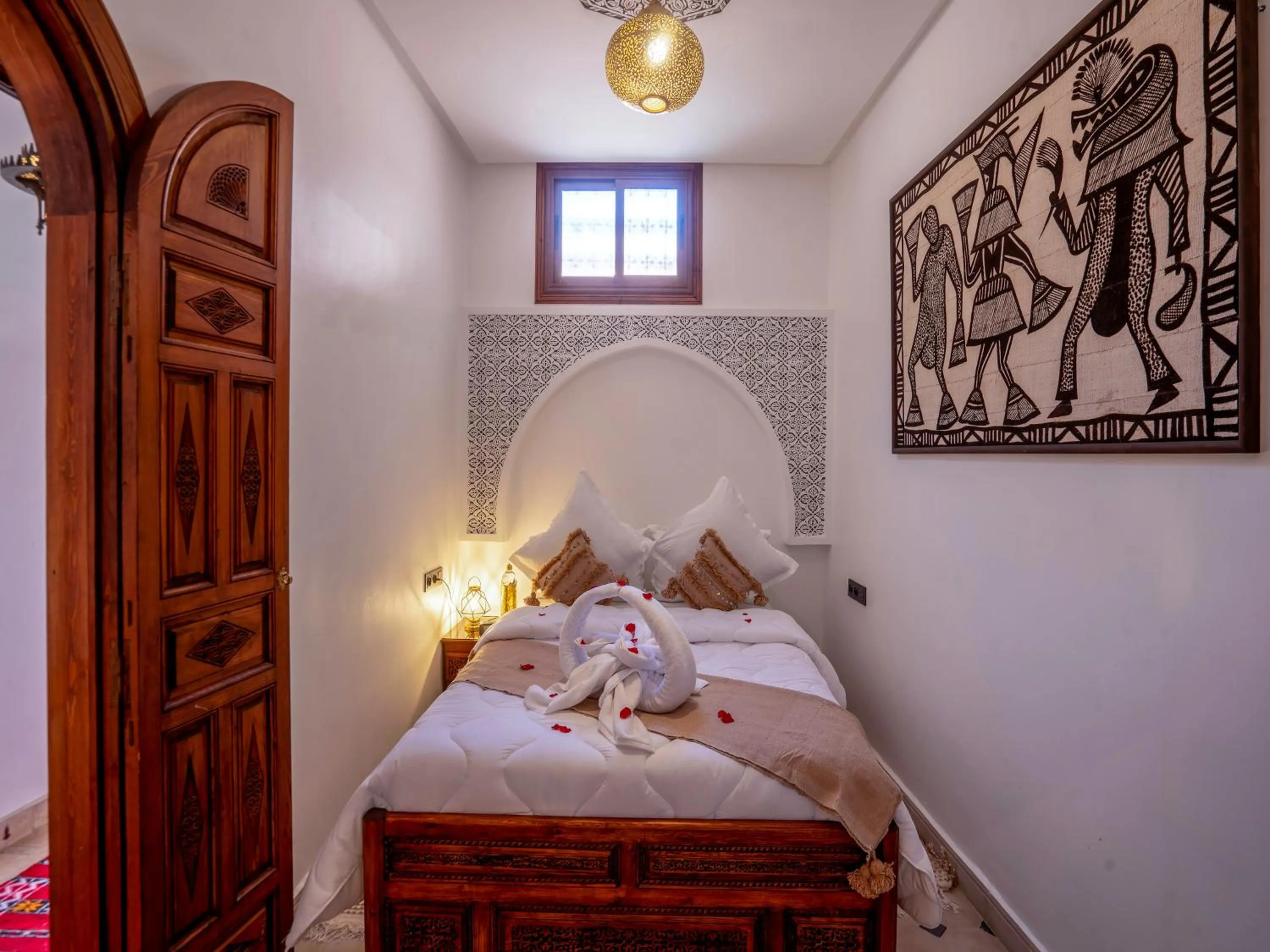 Bed in Riad Le Nid De Fatima