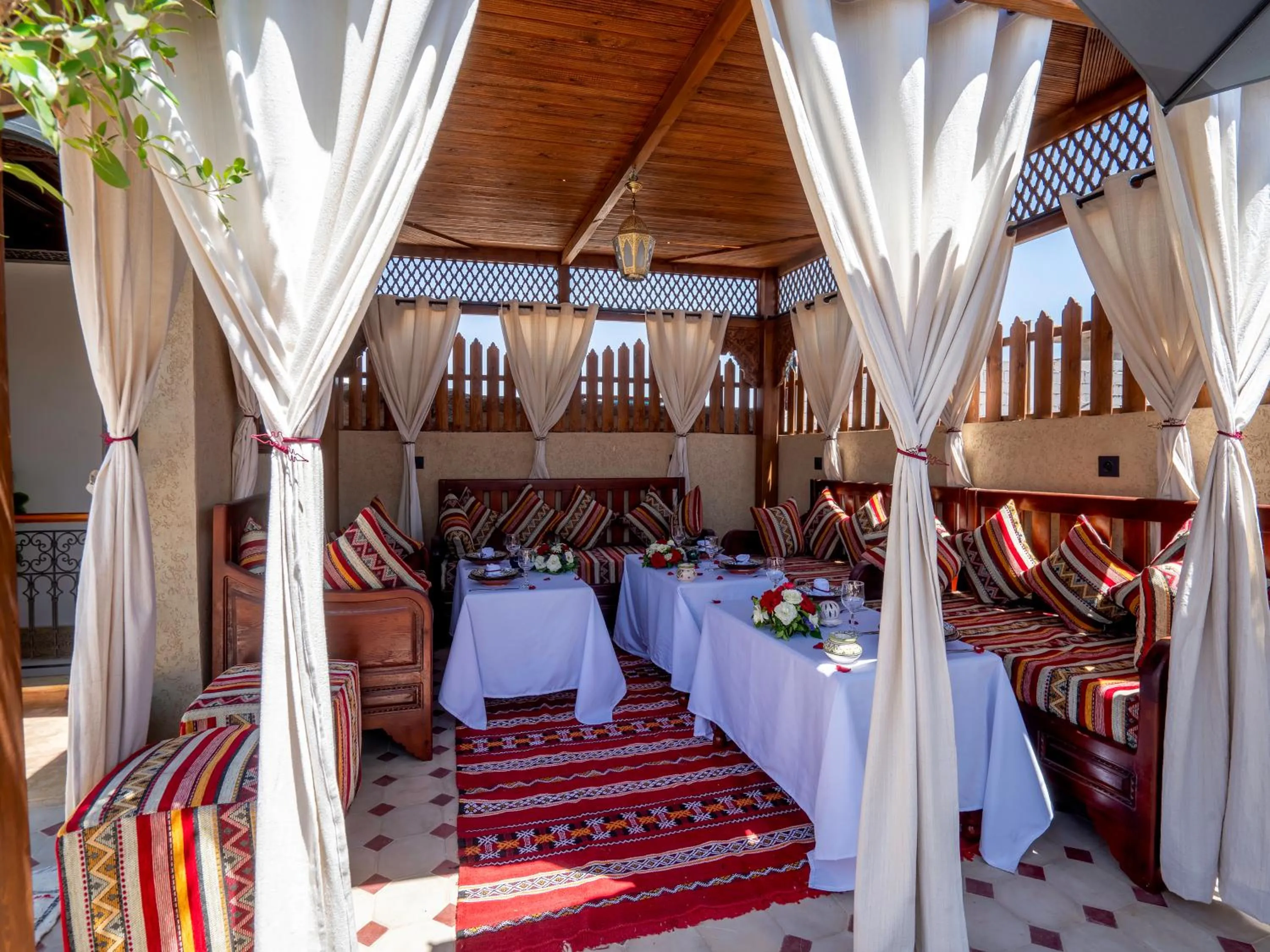 Patio in Riad Le Nid De Fatima