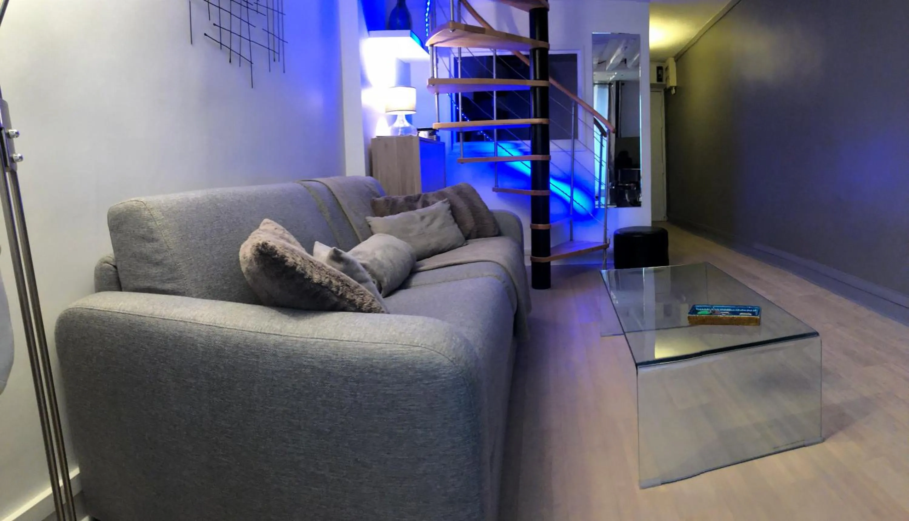 Living room in Apartment Duplex Paris