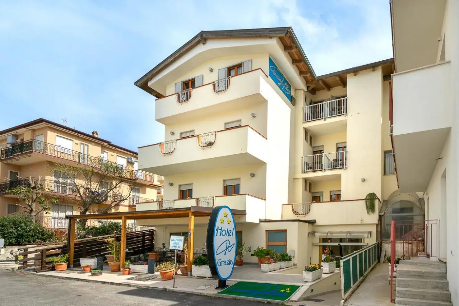 Property building in Grazia Hotel Property building in Grazia Hotel