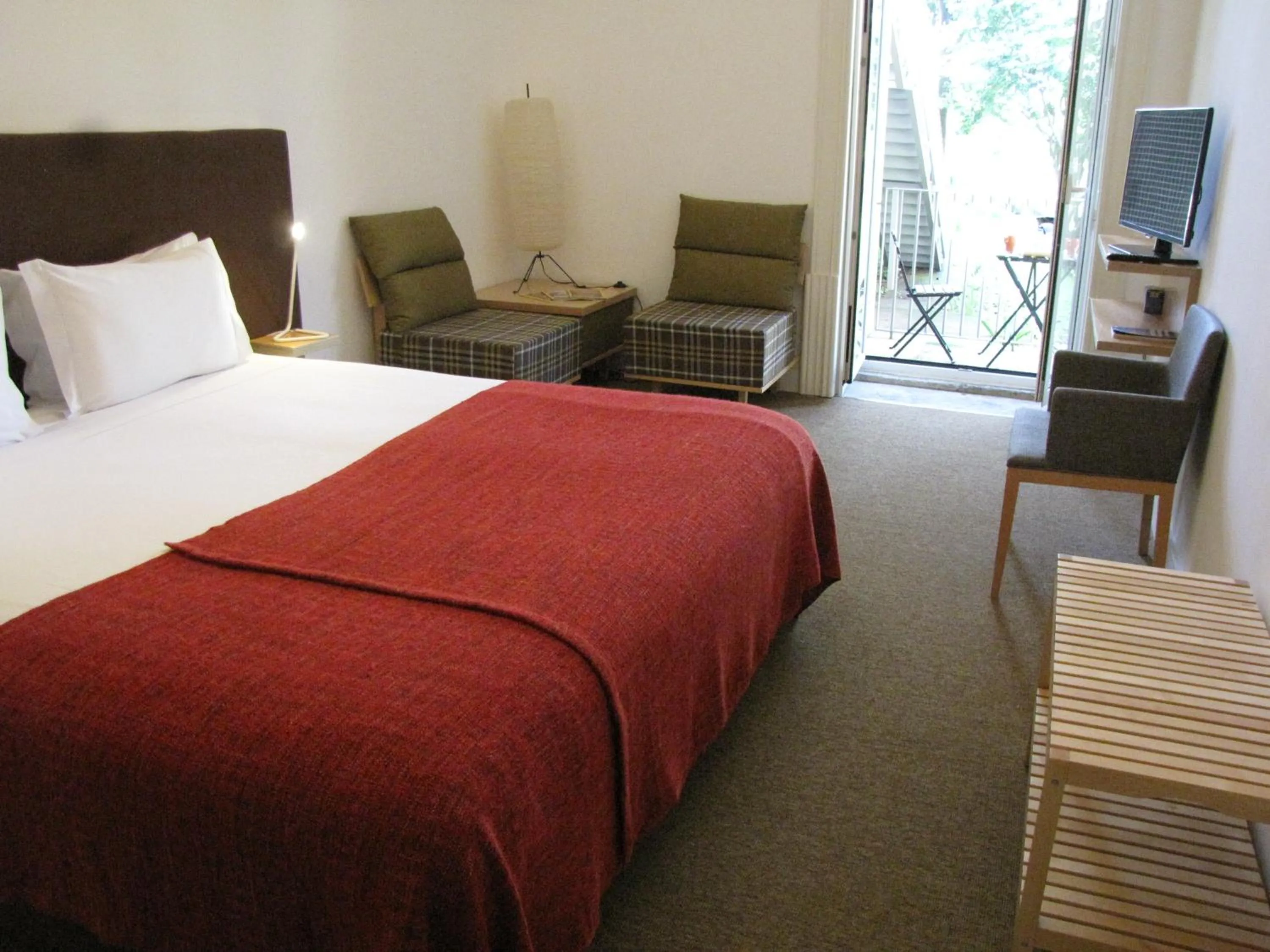 Patio, Bed in Koolhouse Porto