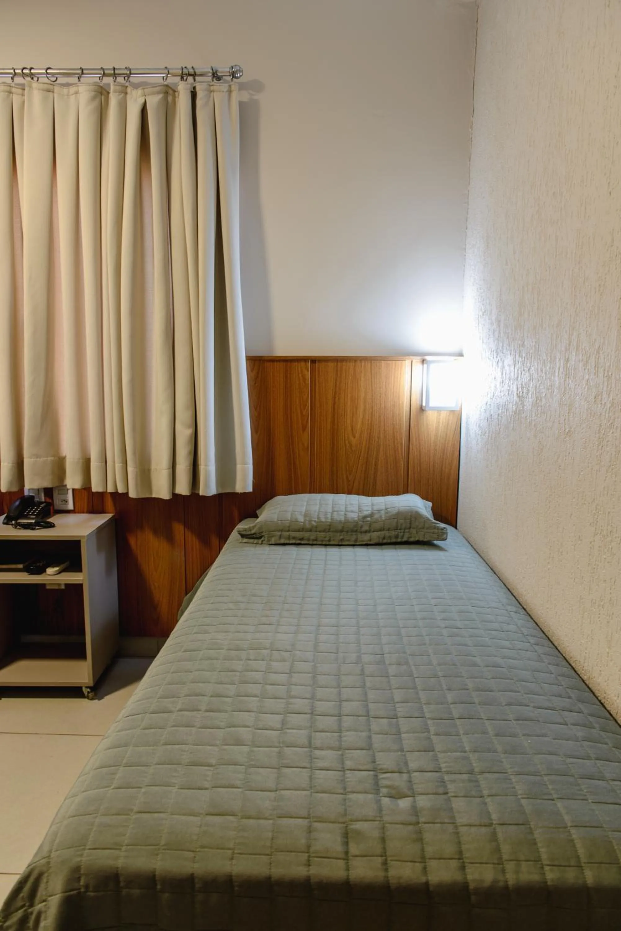 Bed in Hotel Trevo Cascavel