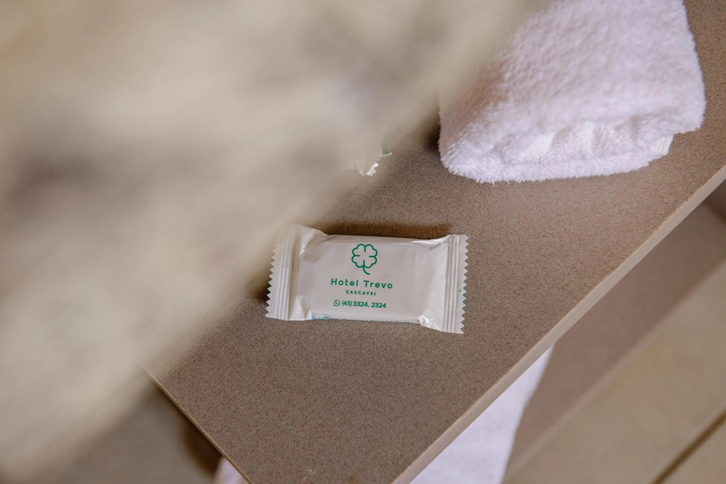 towels in Hotel Trevo Cascavel