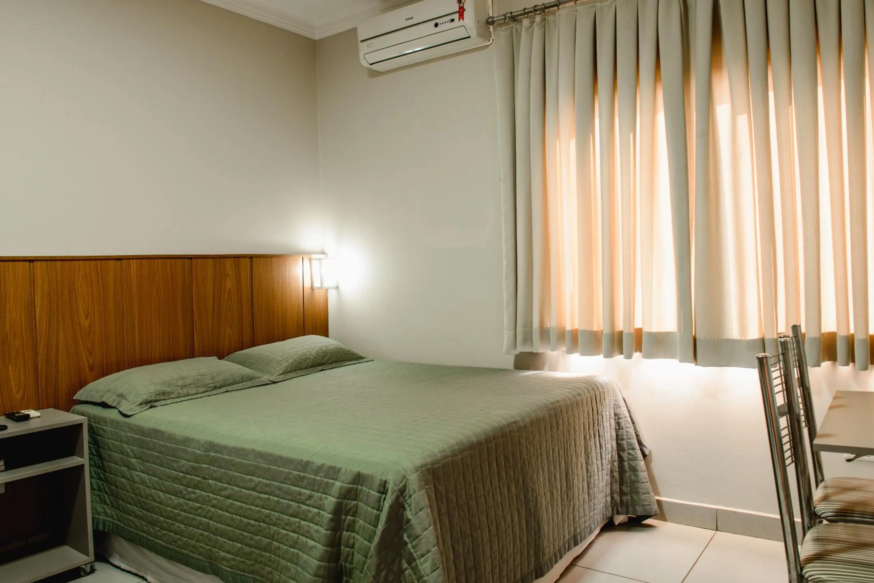 Bed in Hotel Trevo Cascavel
