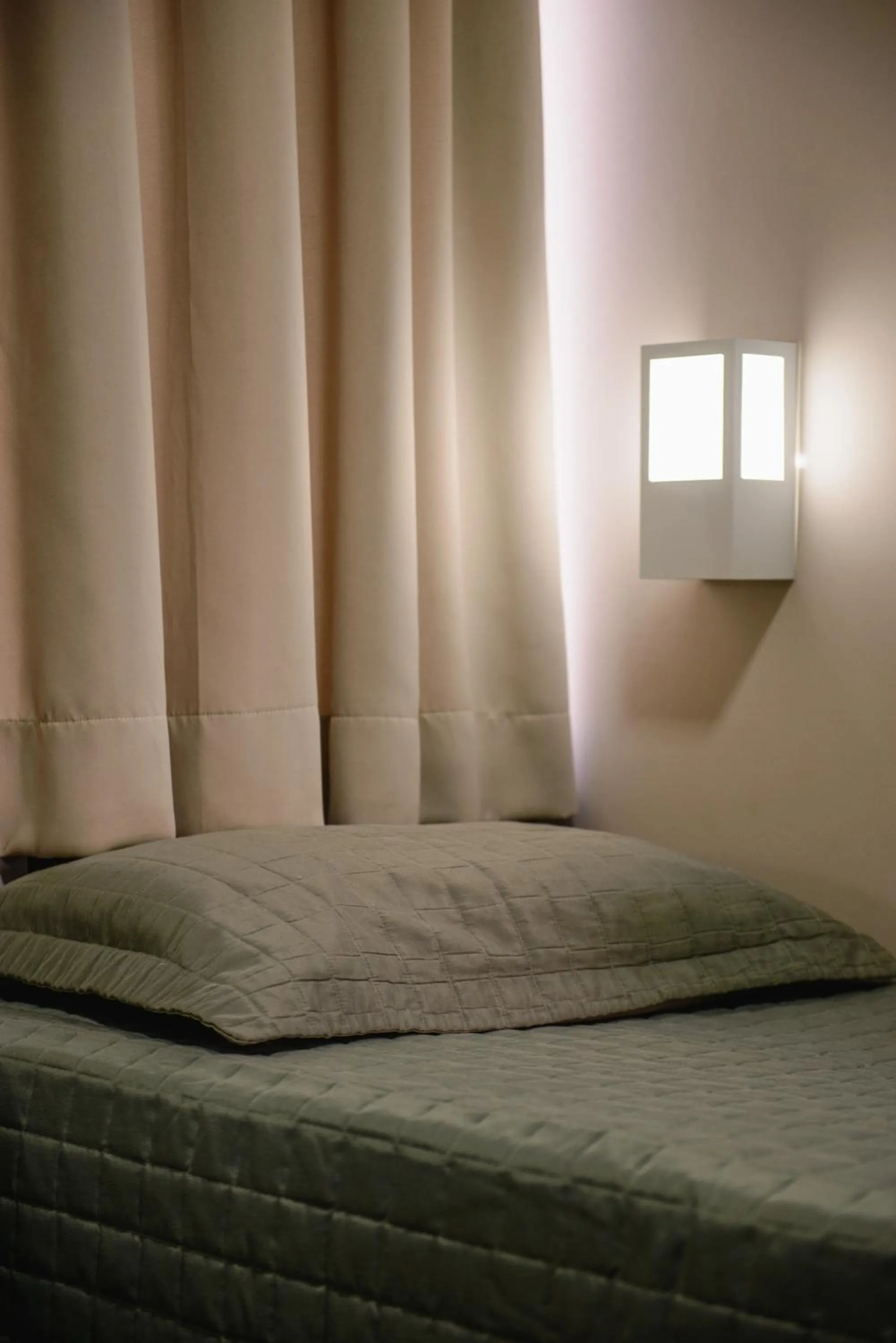 Bed in Hotel Trevo Cascavel