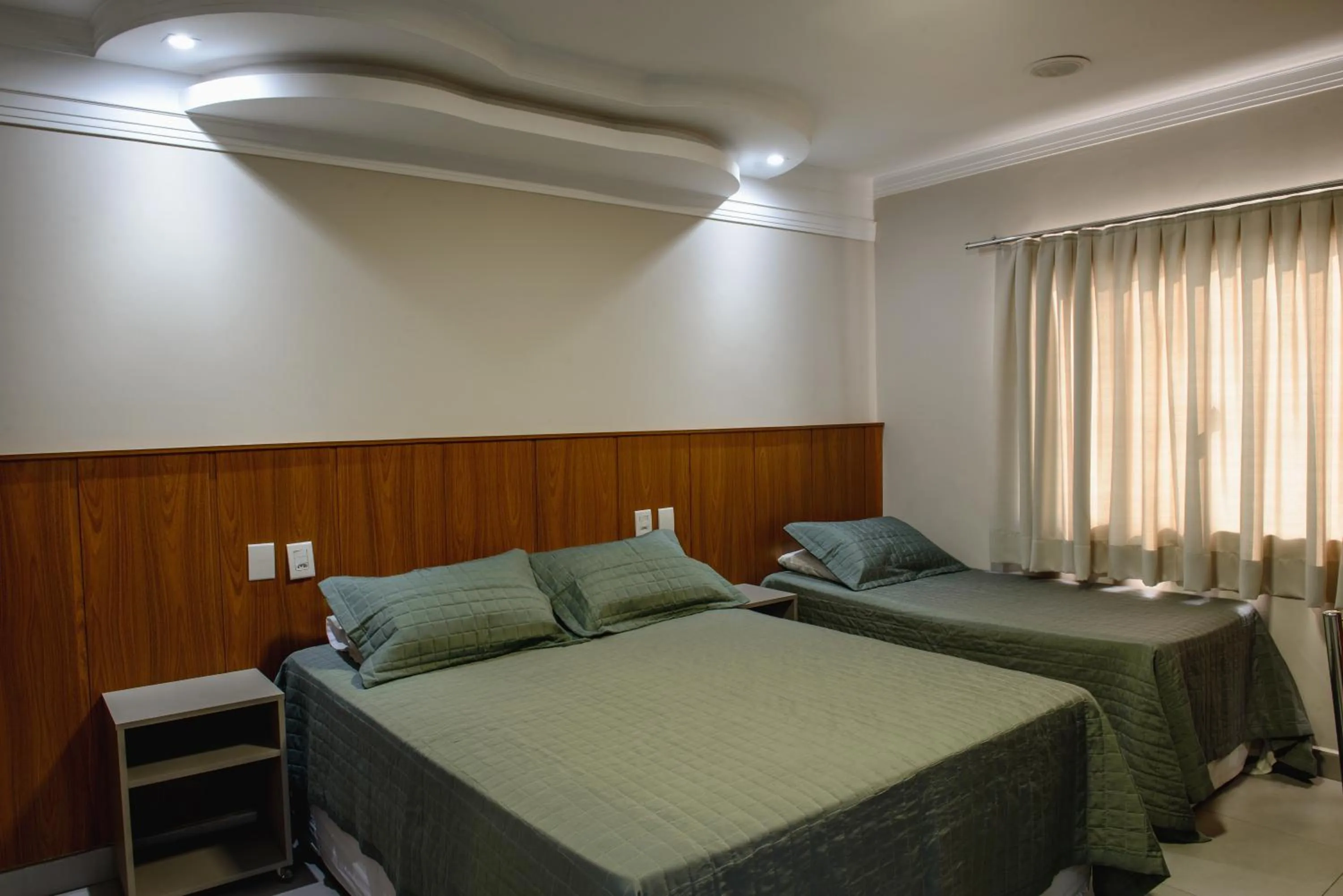 Photo of the whole room, Bed in Hotel Trevo Cascavel