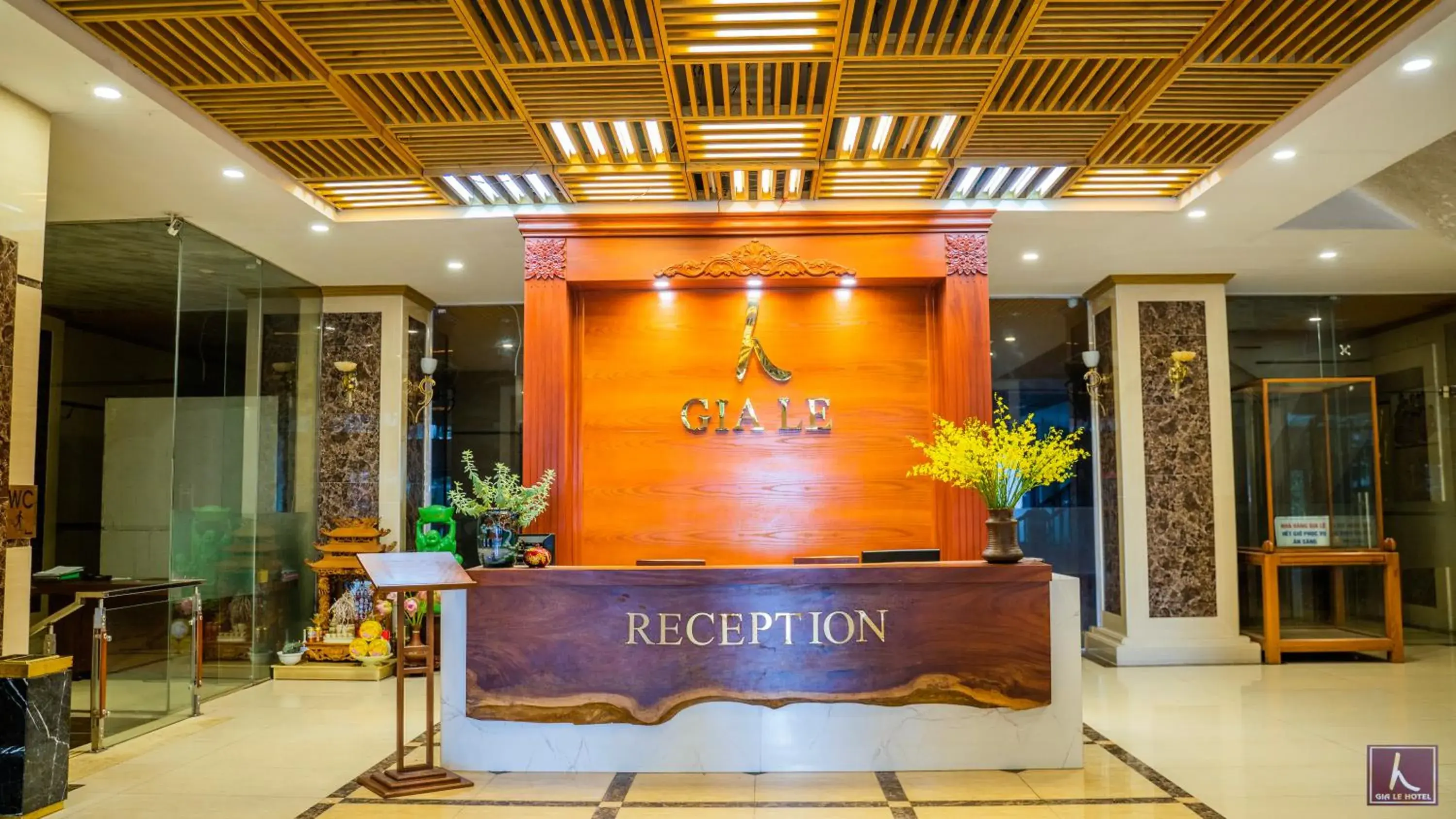 Lobby or reception in Gia Le Hotel Lobby or reception in Gia Le Hotel