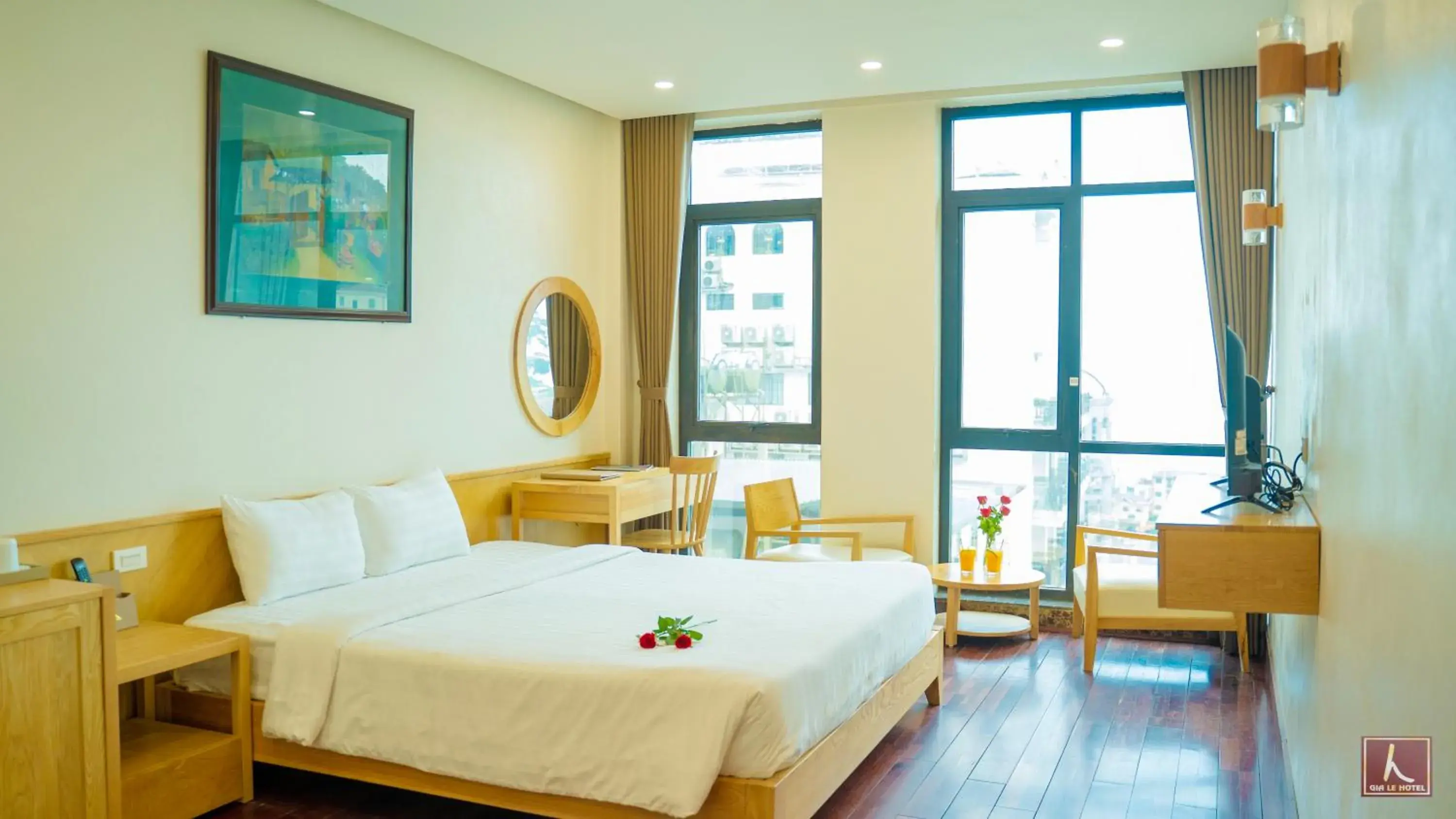 Bedroom, Bed in Gia Le Hotel Bedroom, Bed in Gia Le Hotel