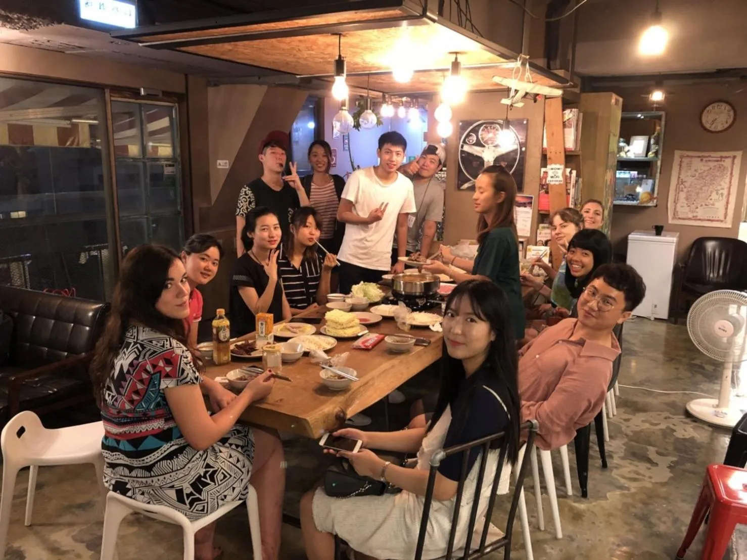 Staff in Ximen Wow Hostel