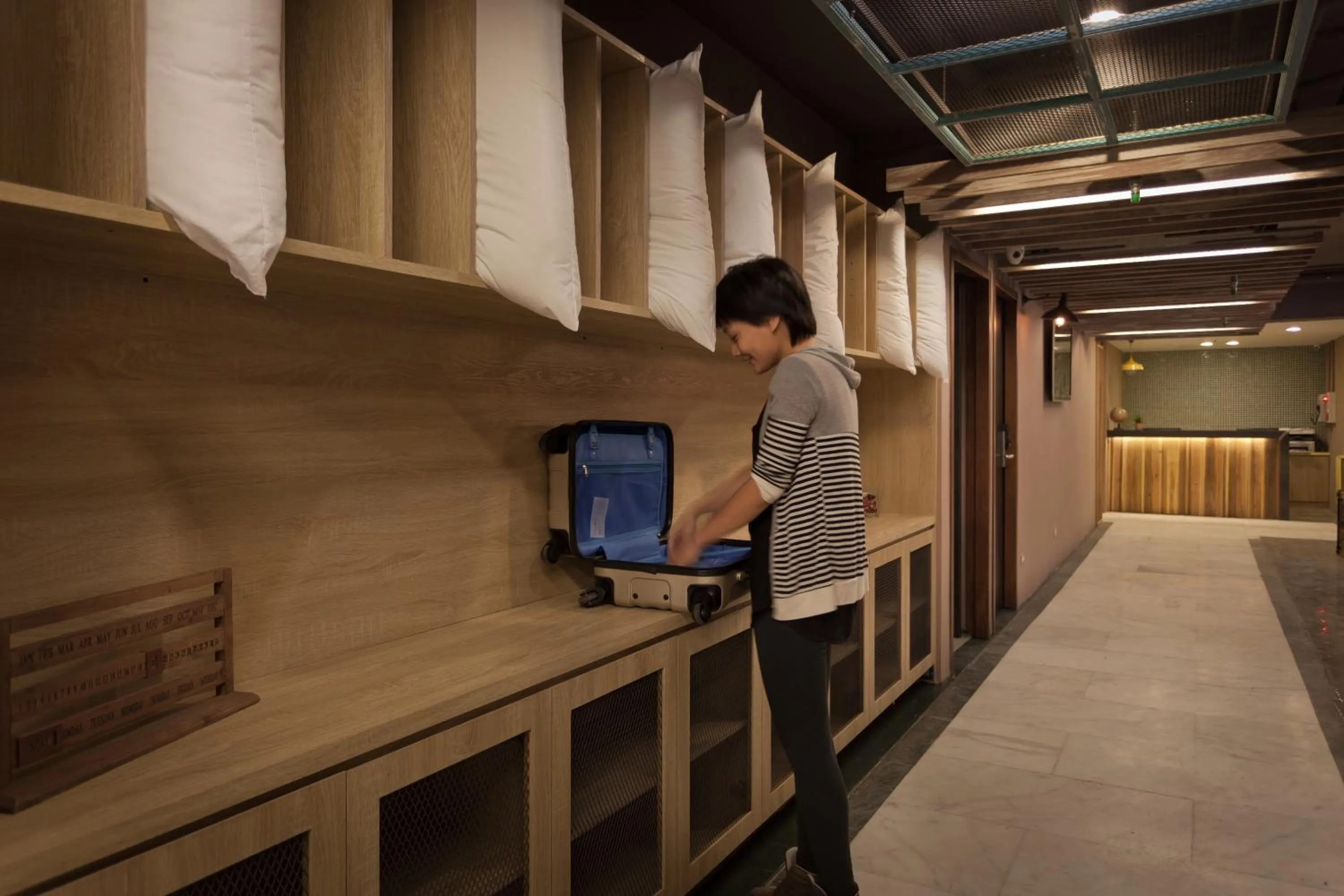 People in Ximen Wow Hostel