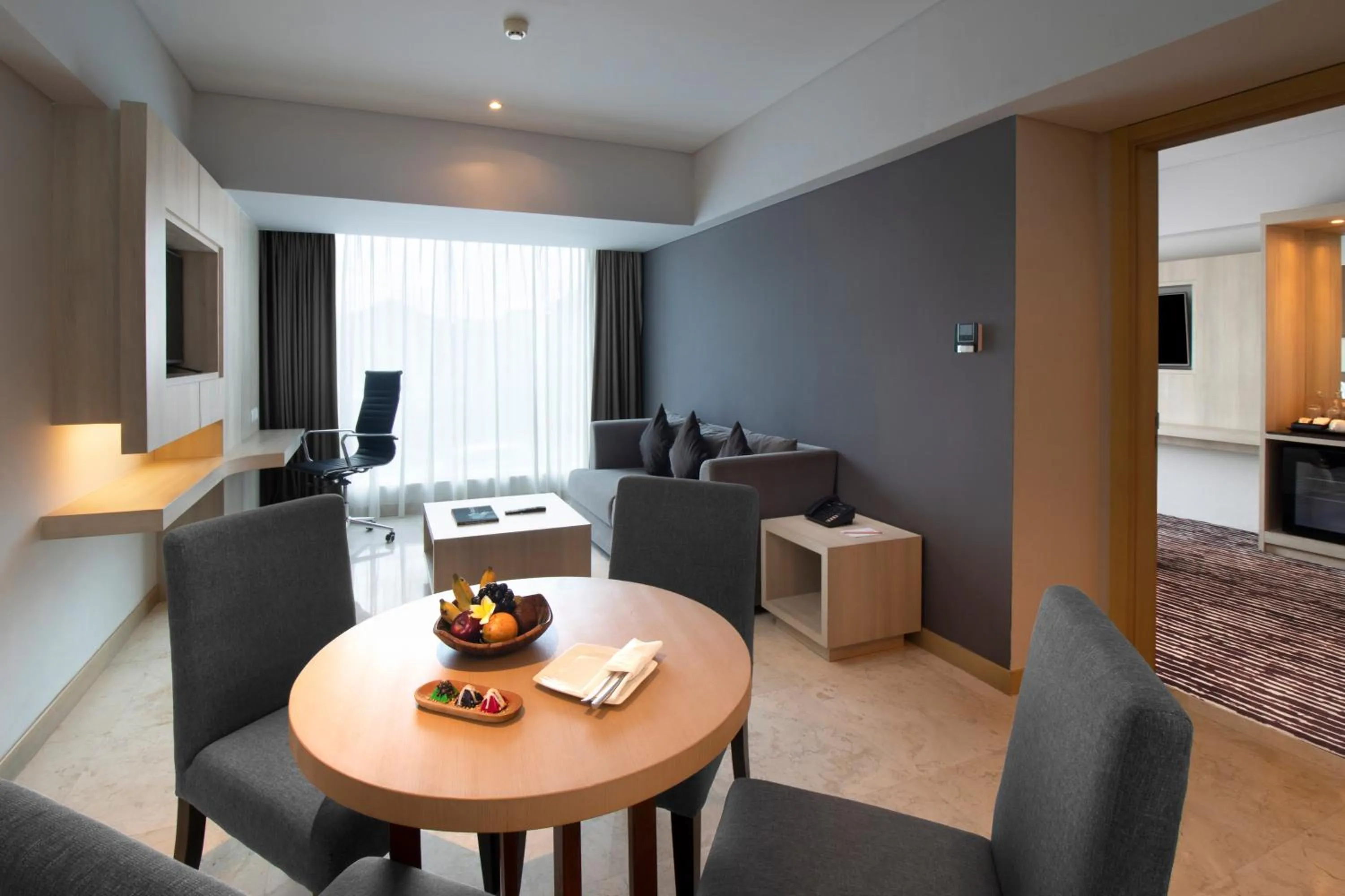 Living room in Sovereign Bali Hotel