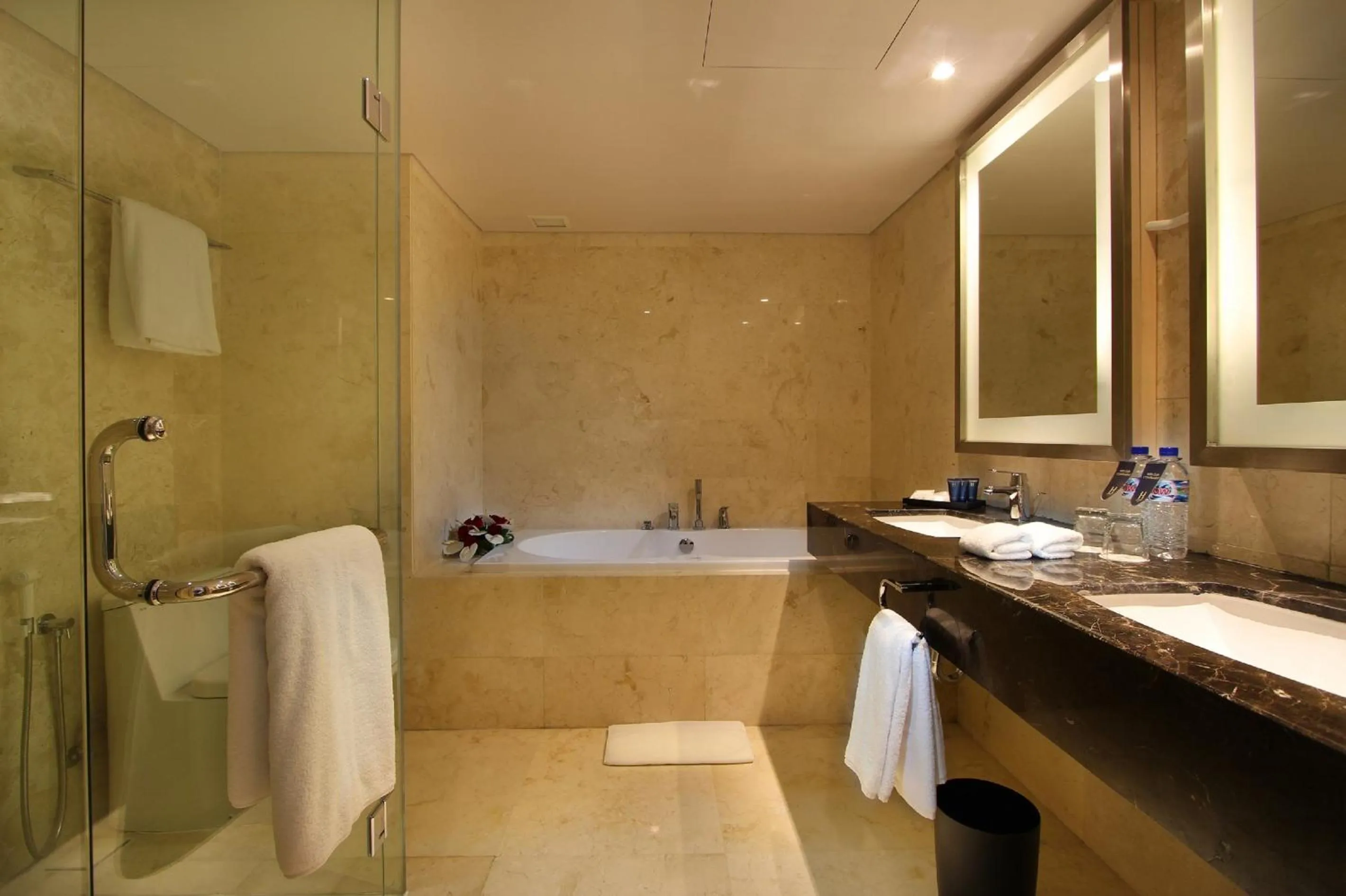 Bathroom in Sovereign Bali Hotel