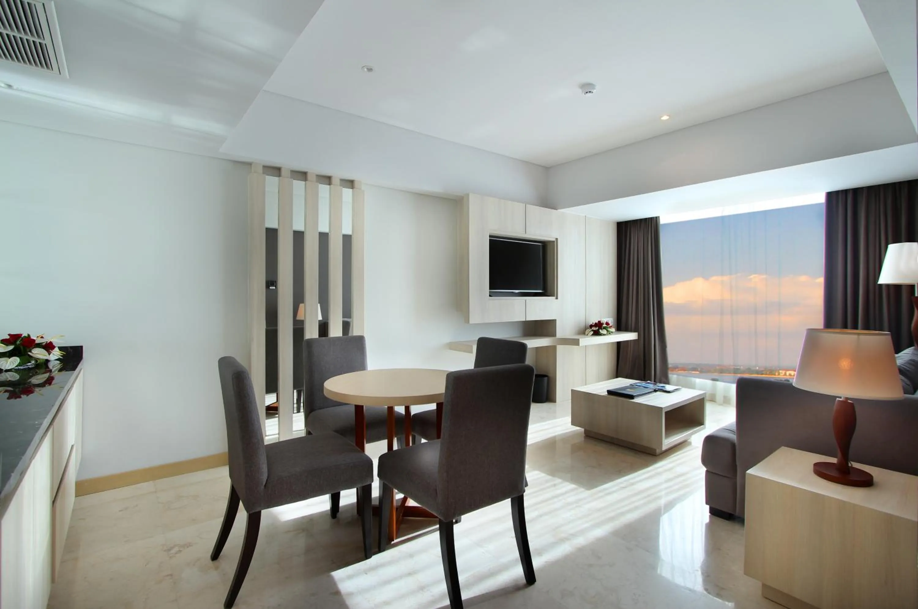 Living room in Sovereign Bali Hotel