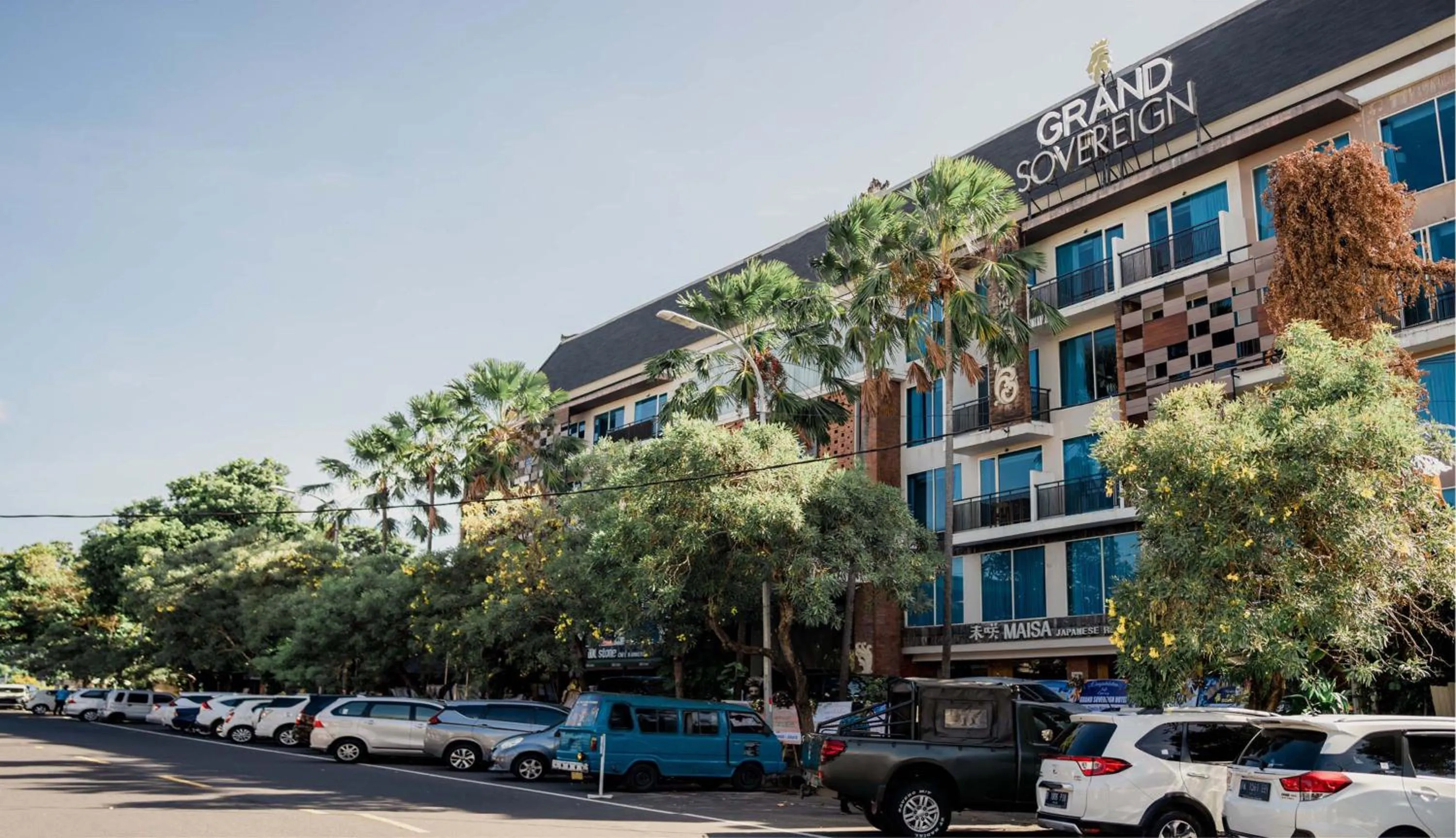 Property building in Sovereign Bali Hotel