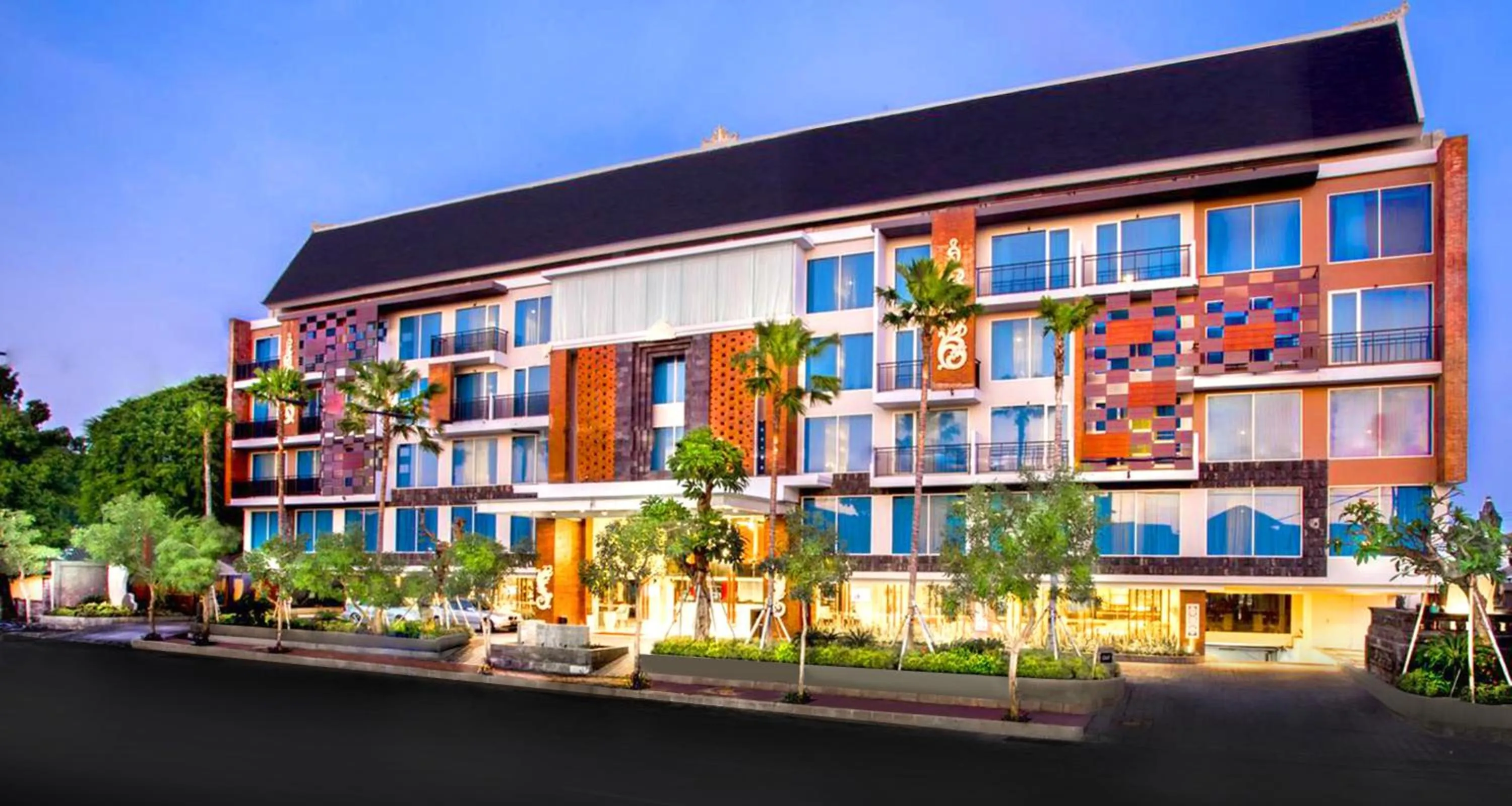 Property building in Sovereign Bali Hotel