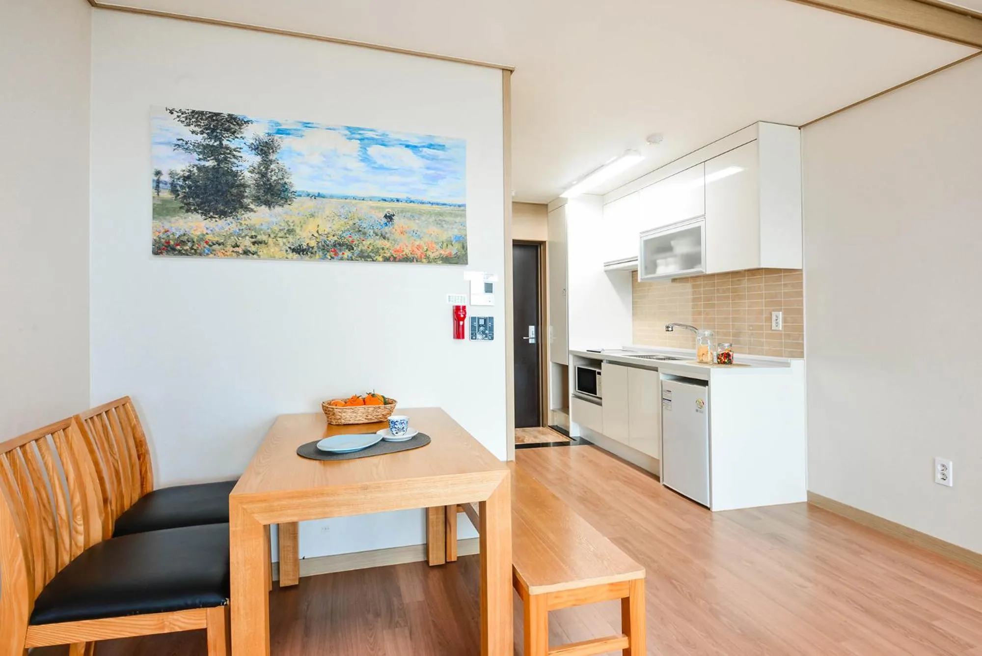 Kitchen or kitchenette in Jeju Resort