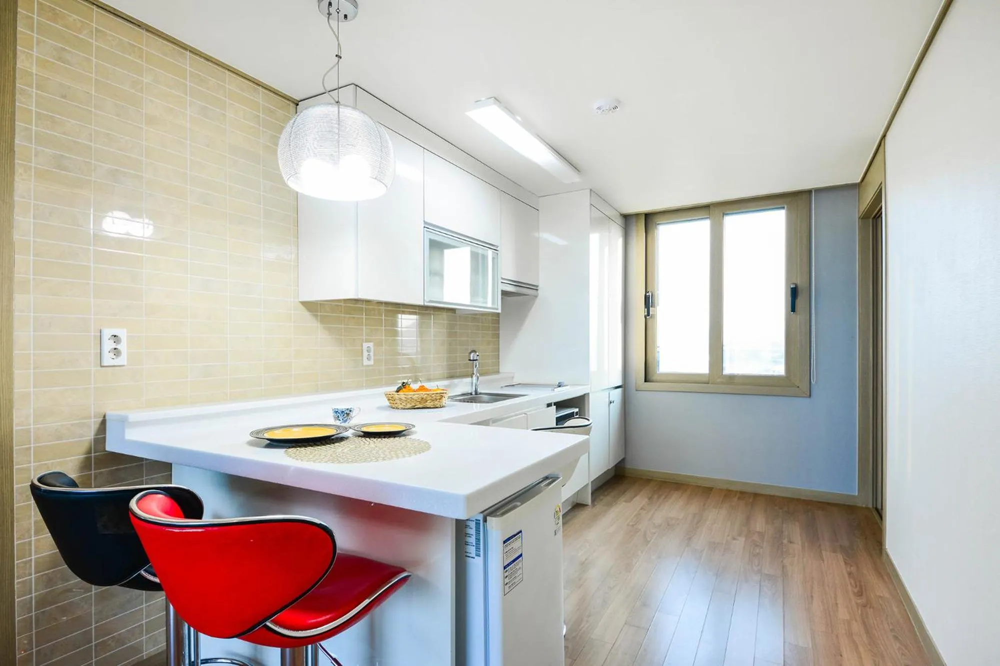 kitchen in Jeju Resort