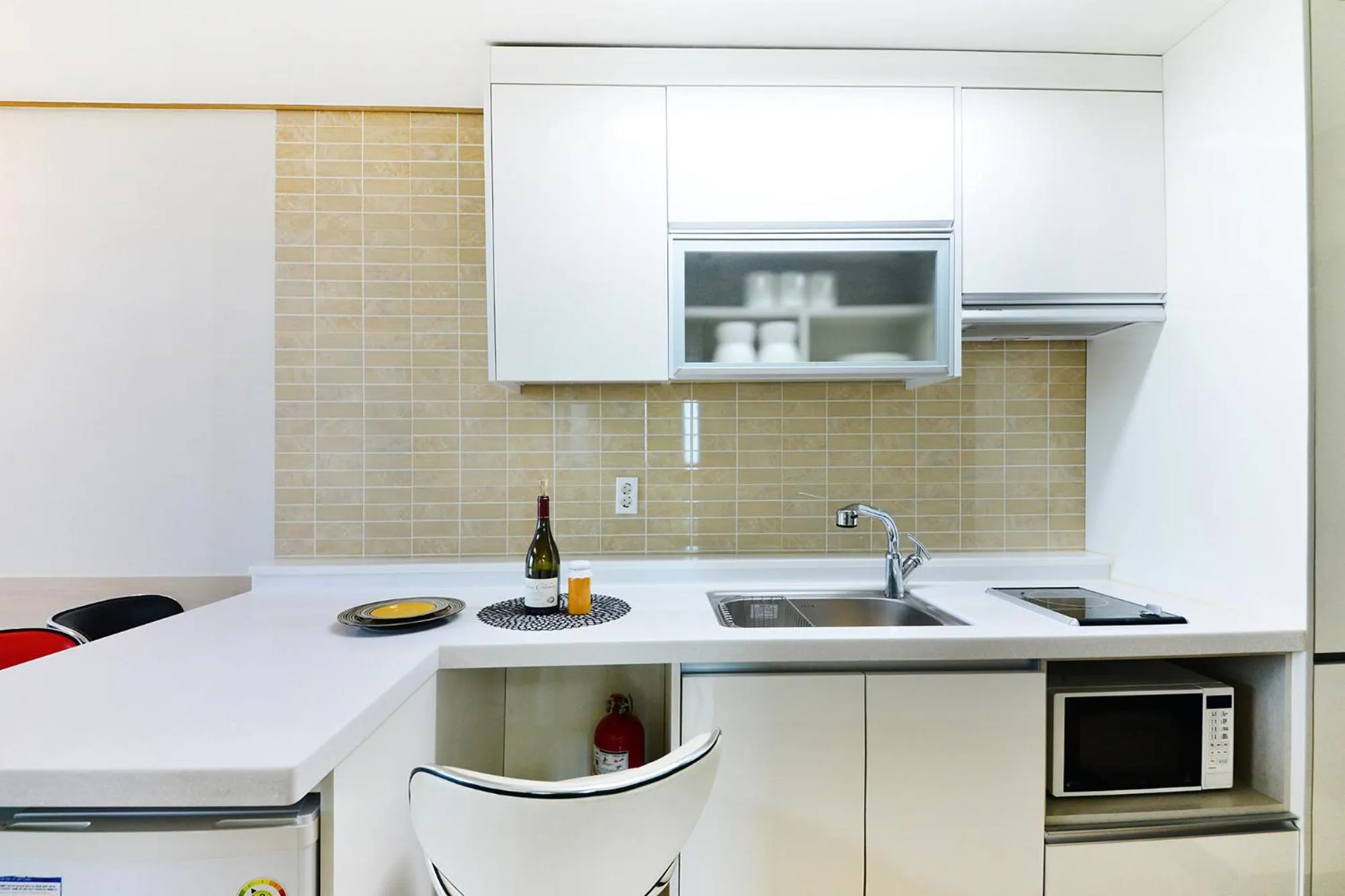 Kitchen or kitchenette in Jeju Resort