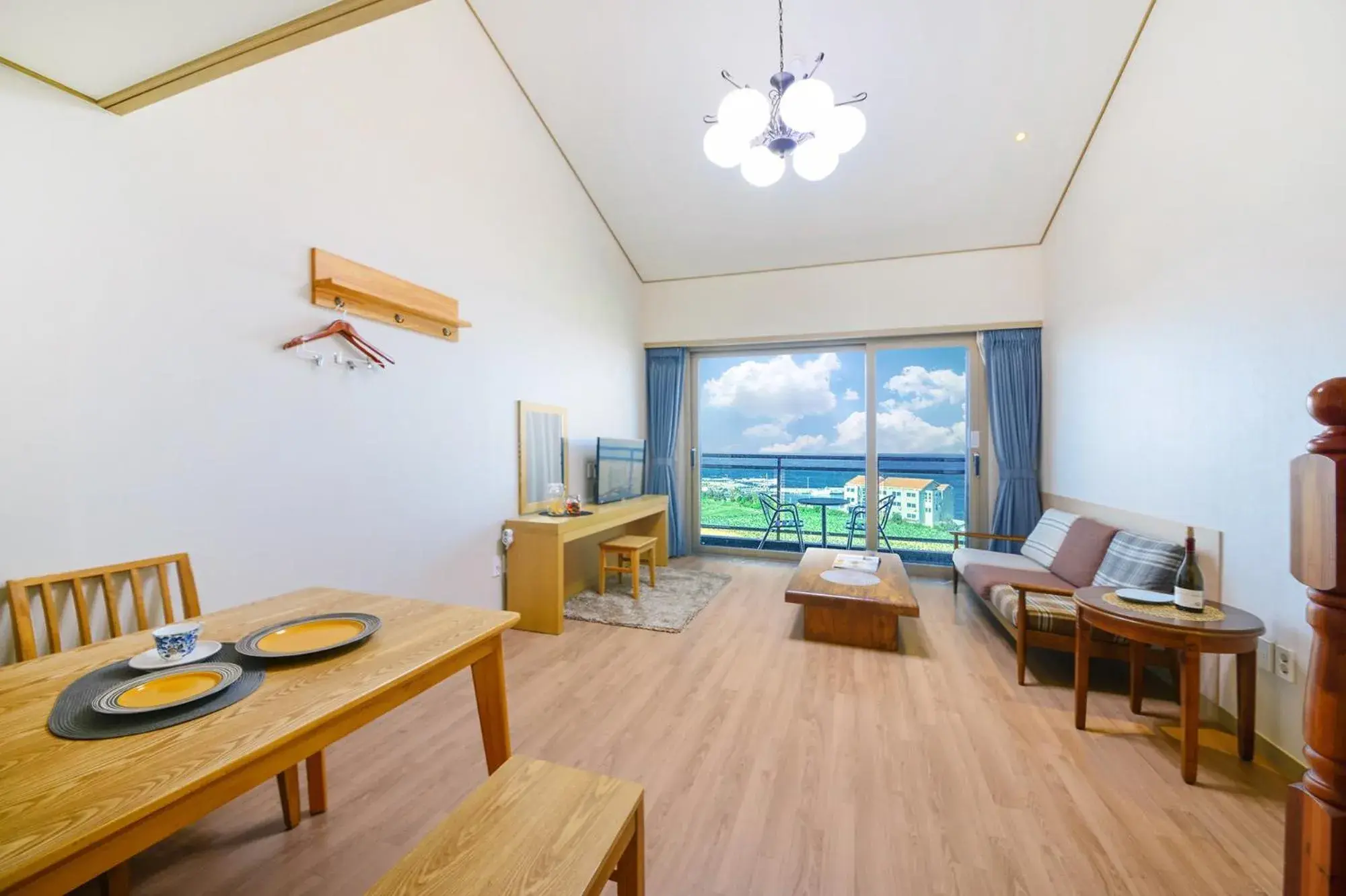 Living room in Jeju Resort Living room in Jeju Resort