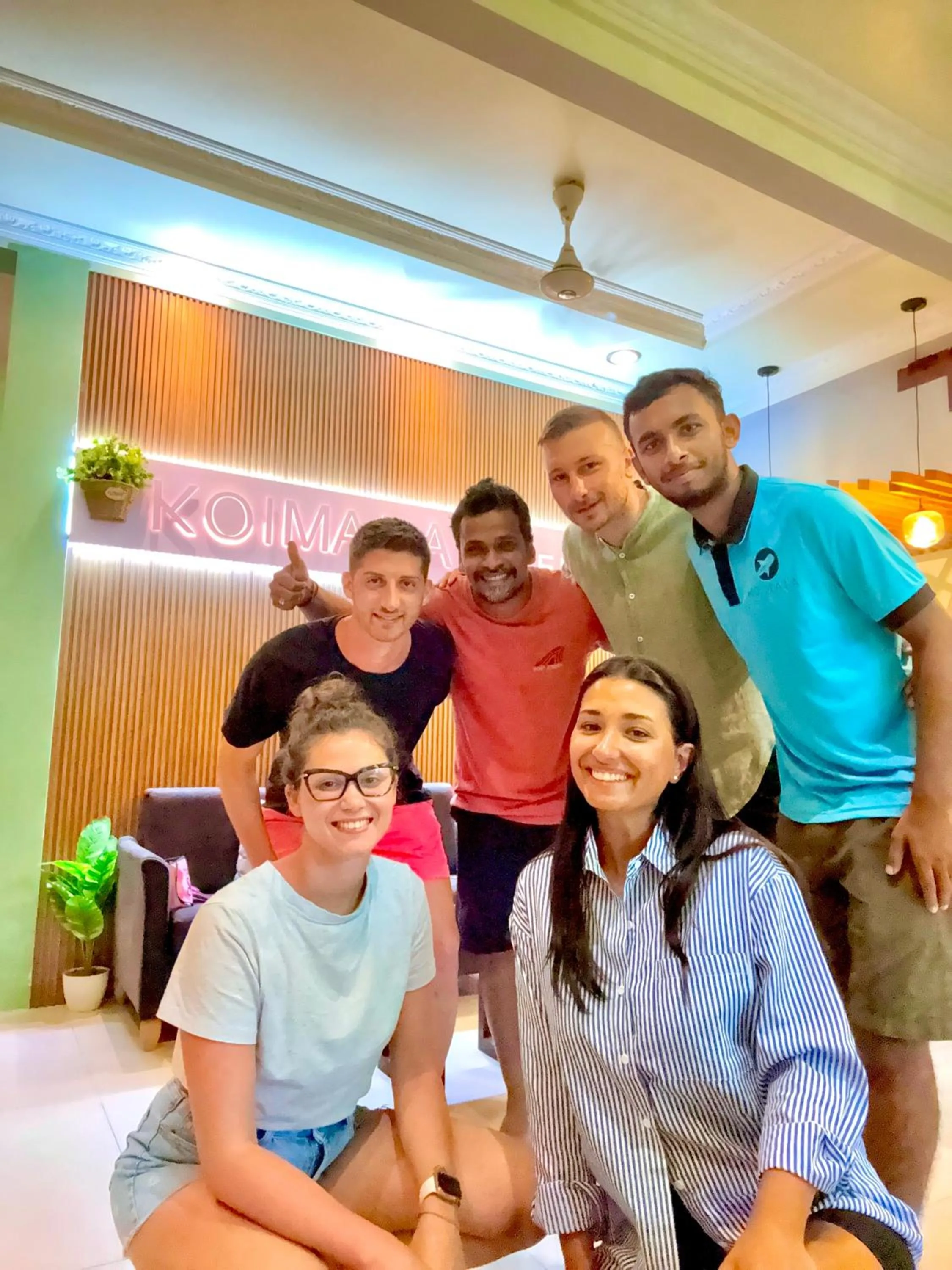 group of guests in Koimala Hotel
