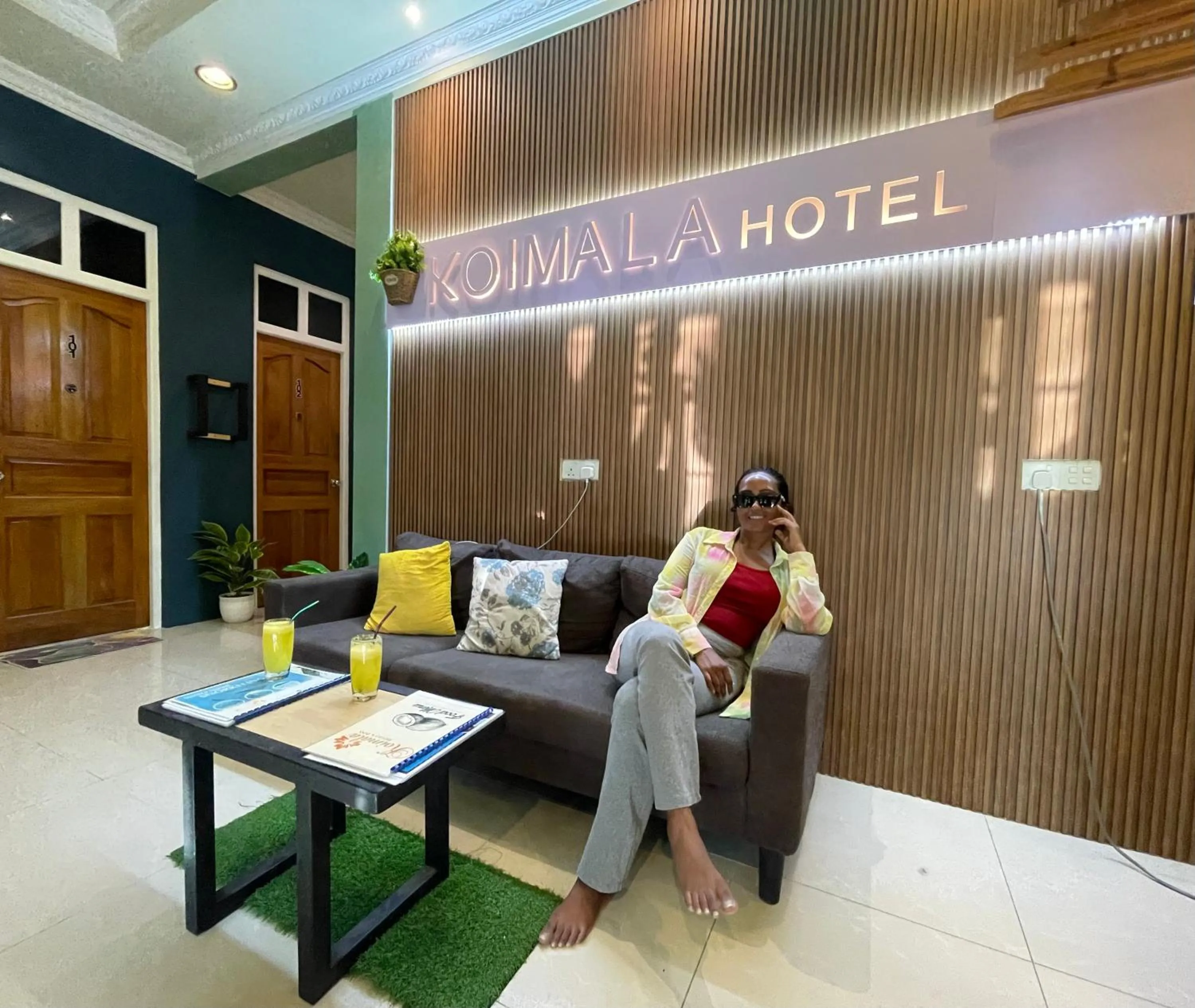 Living room in Koimala Hotel