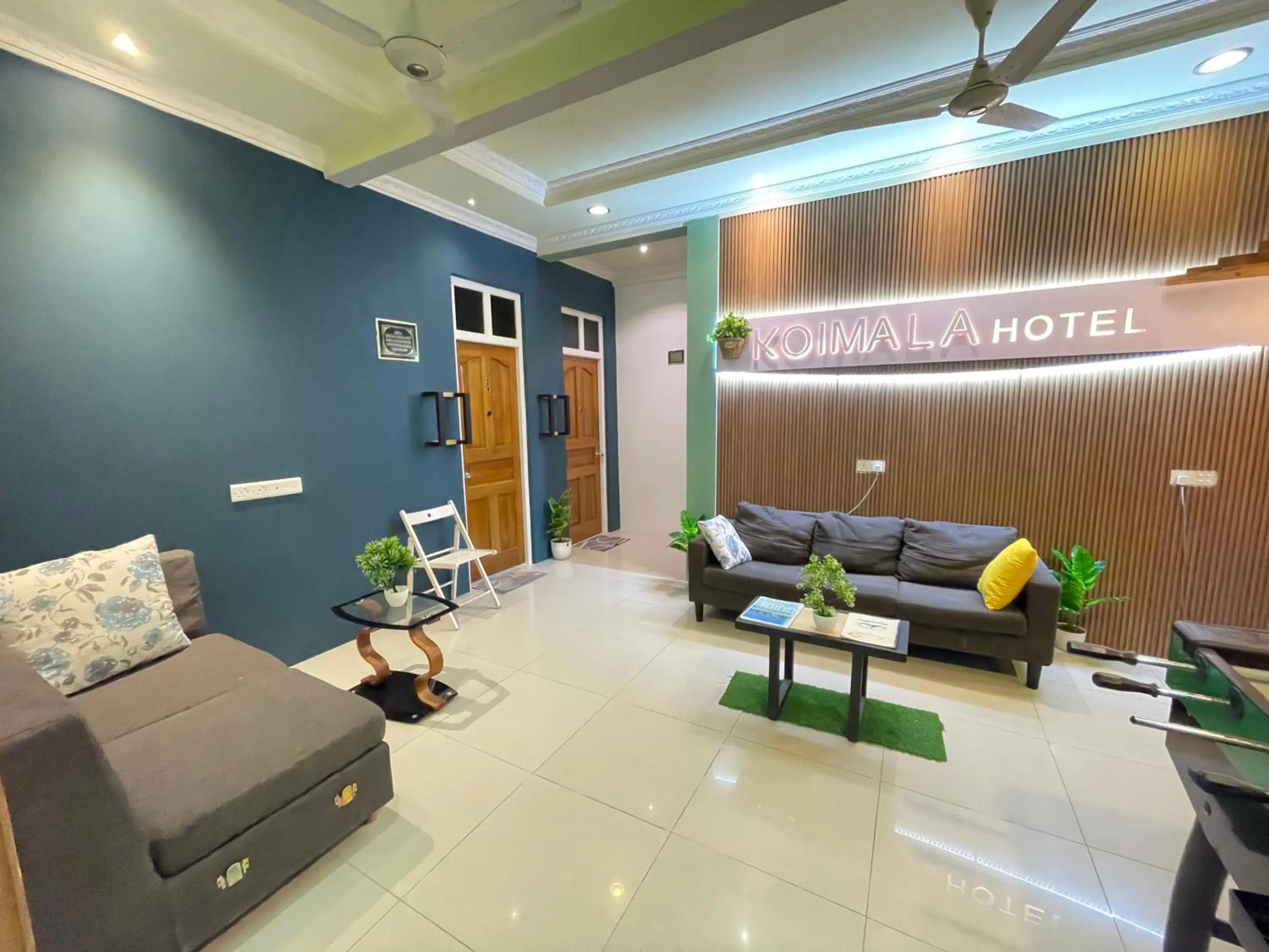 Seating area in Koimala Hotel