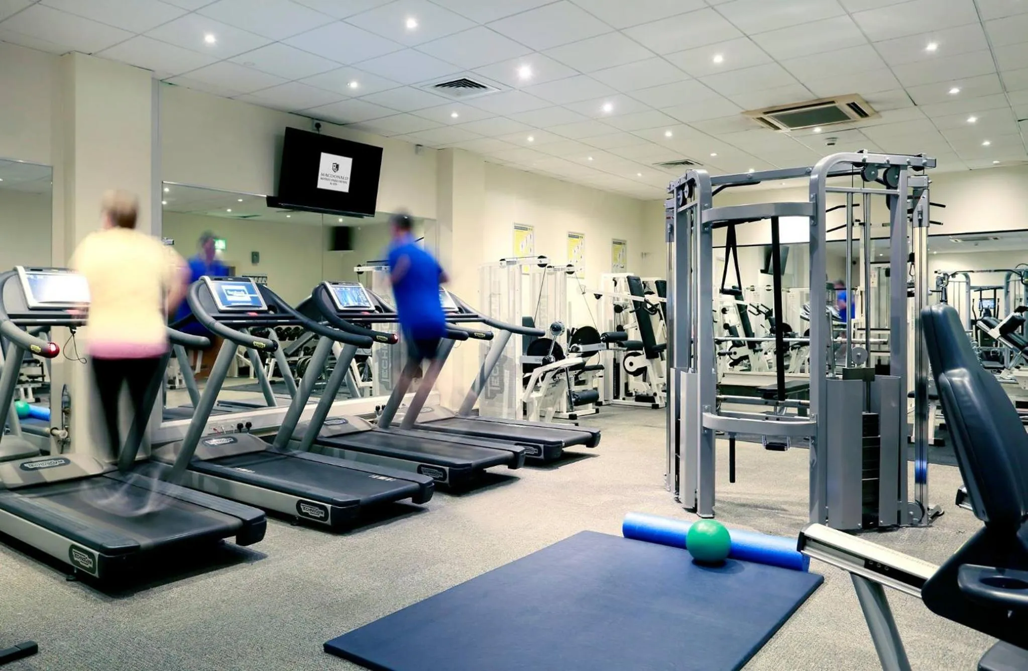 Fitness centre/facilities in Macdonald Botley Park Hotel & Spa