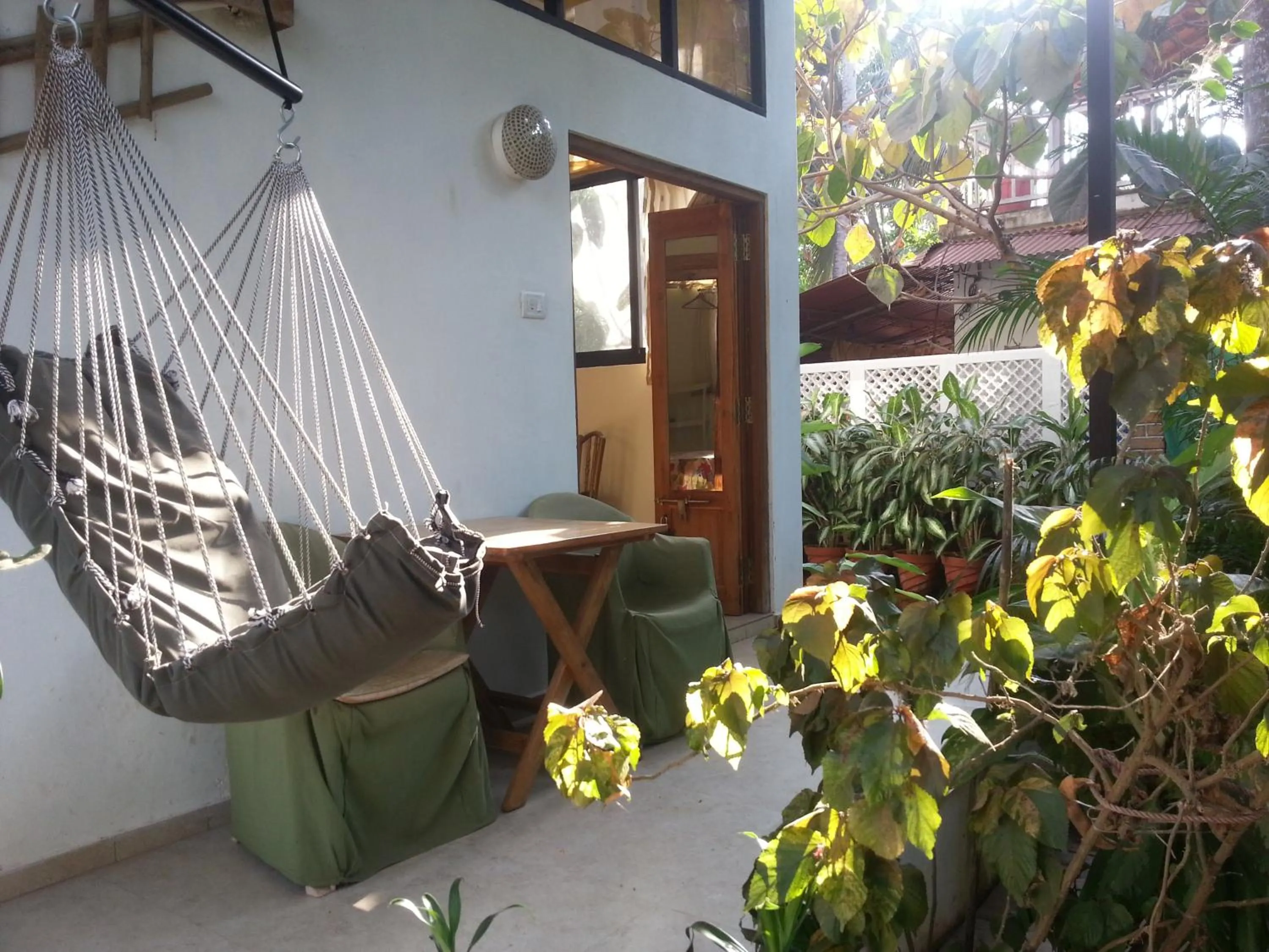 Patio in Michèle's Garden