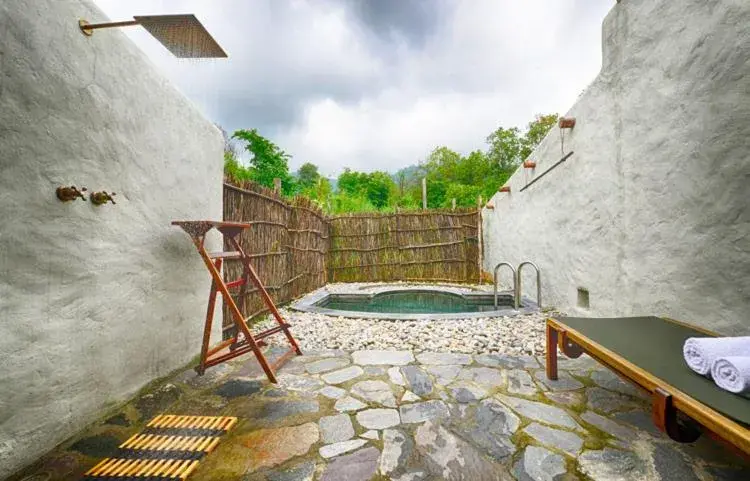 Luxury Villa with Private Pool in Paatlidun Safari Lodge, Jim Corbett Luxury Villa with Private Pool in Paatlidun Safari Lodge, Jim Corbett