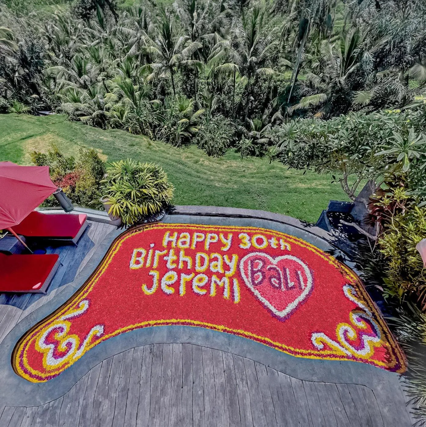 Swimming pool in Puri Sebali Resort