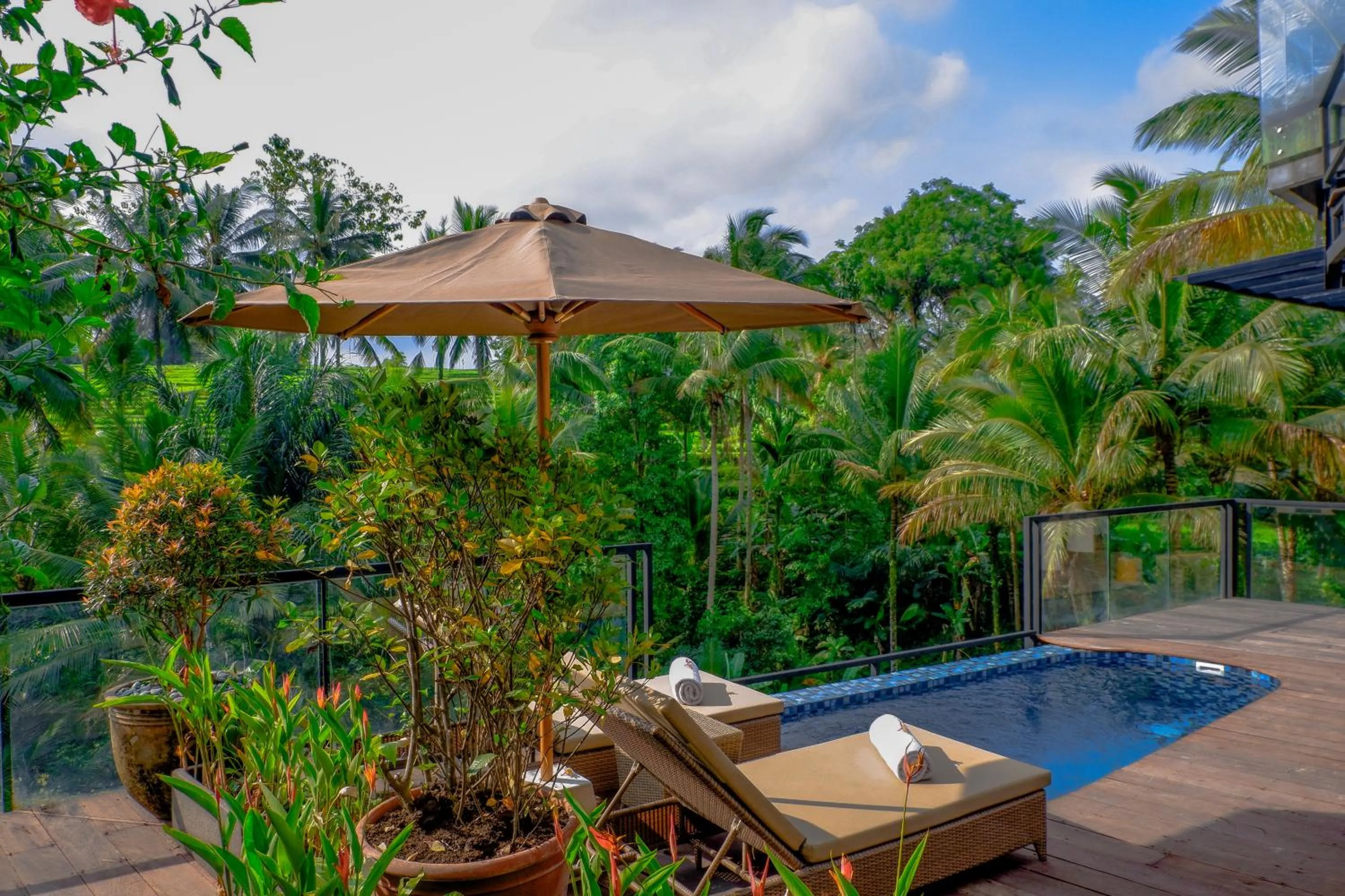 Swimming pool in Puri Sebali Resort